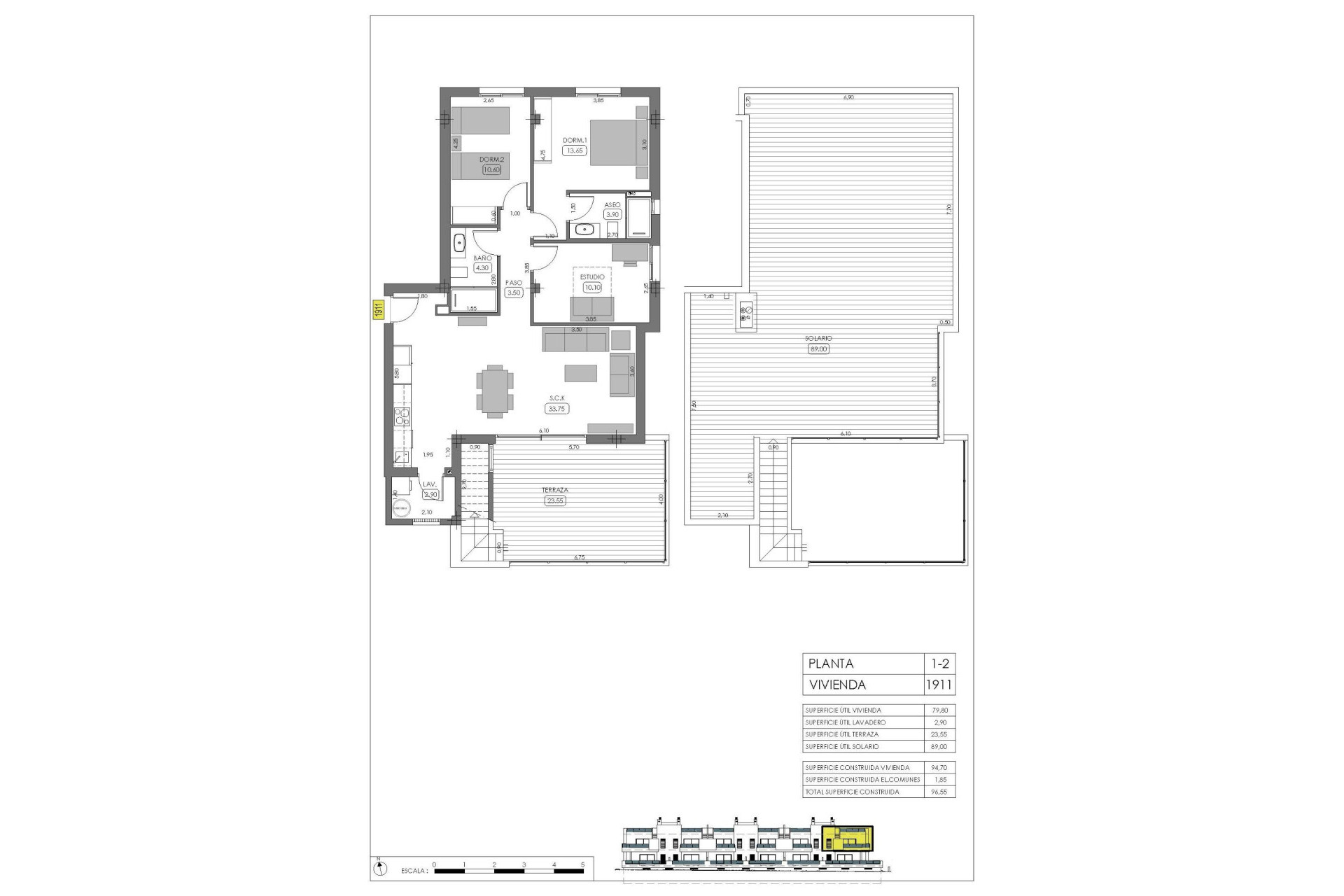 Alquiler a corto plazo - Bungalow -
Algorfa - La Finca Golf