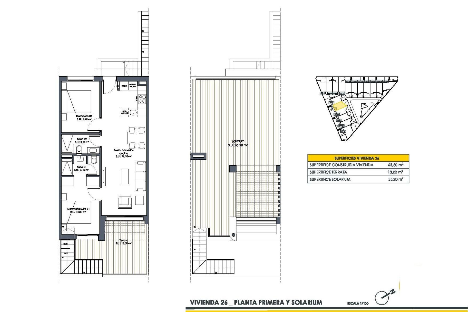 Alquiler a corto plazo - Bungalow -
San Fulgencio - Pueblo