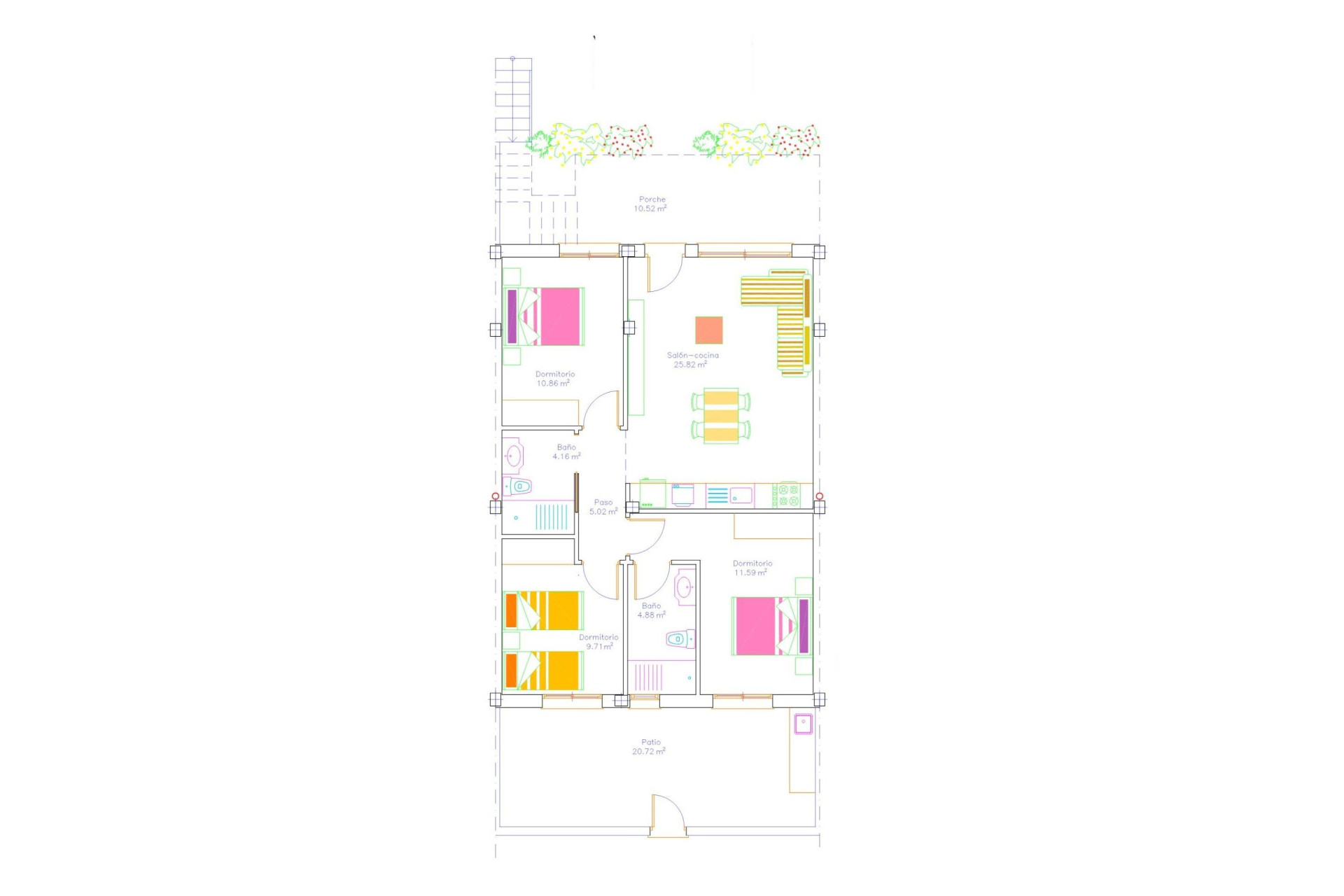 Alquiler a corto plazo - Bungalow -
San Javier - pueblo