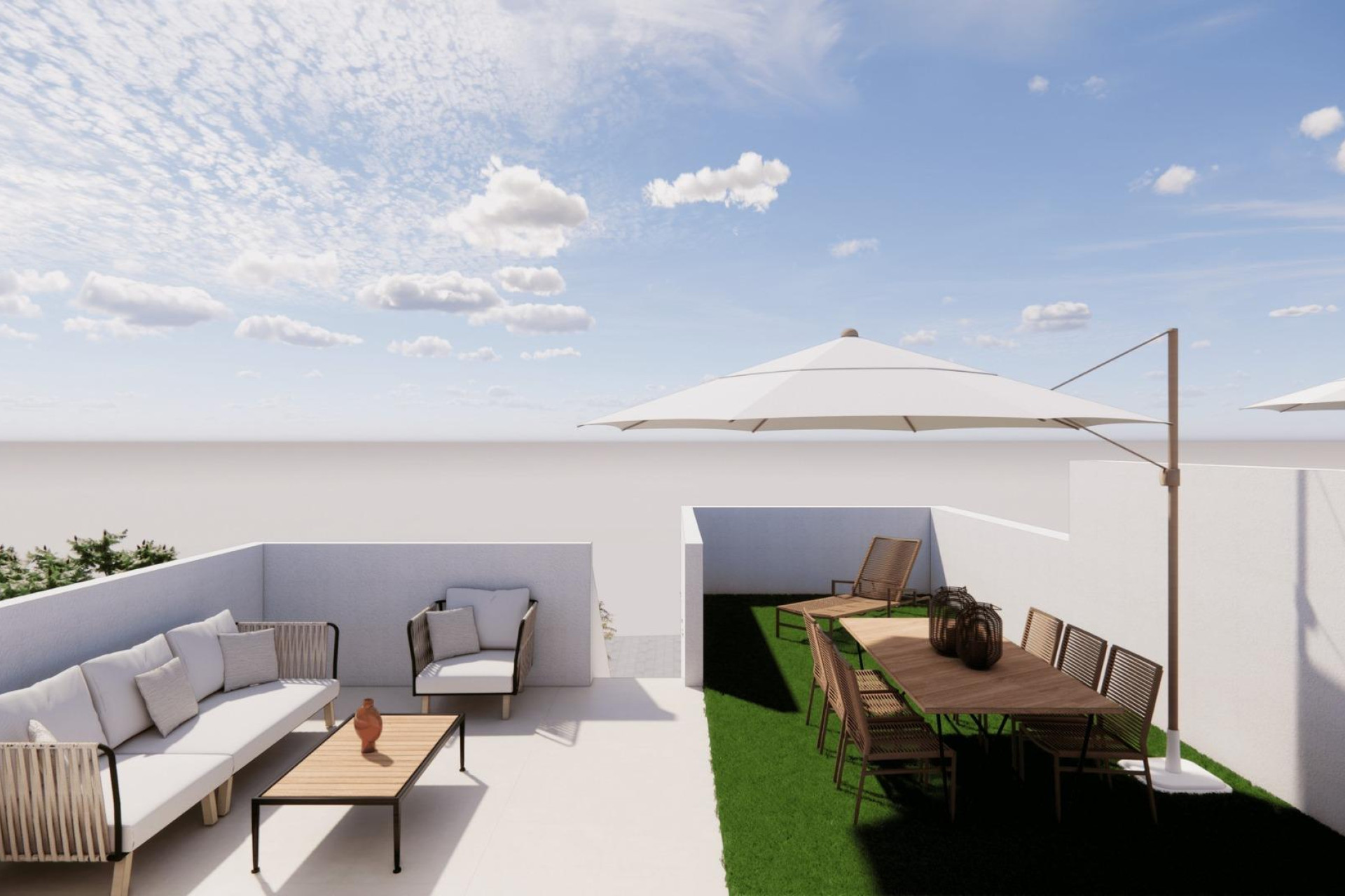 Alquiler a corto plazo - Town House -
Pilar de la Horadada - Barrio los Segundas