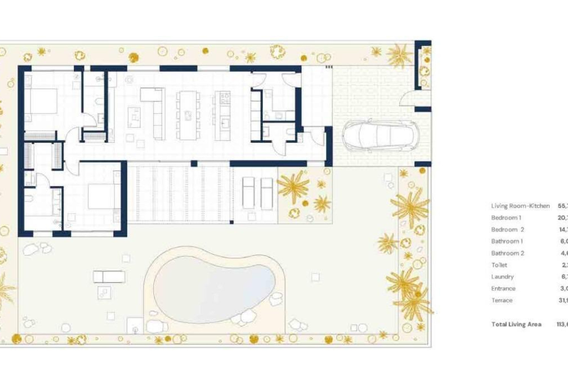 Alquiler a corto plazo - Villa -
Baños y Mendigo - Altaona Golf