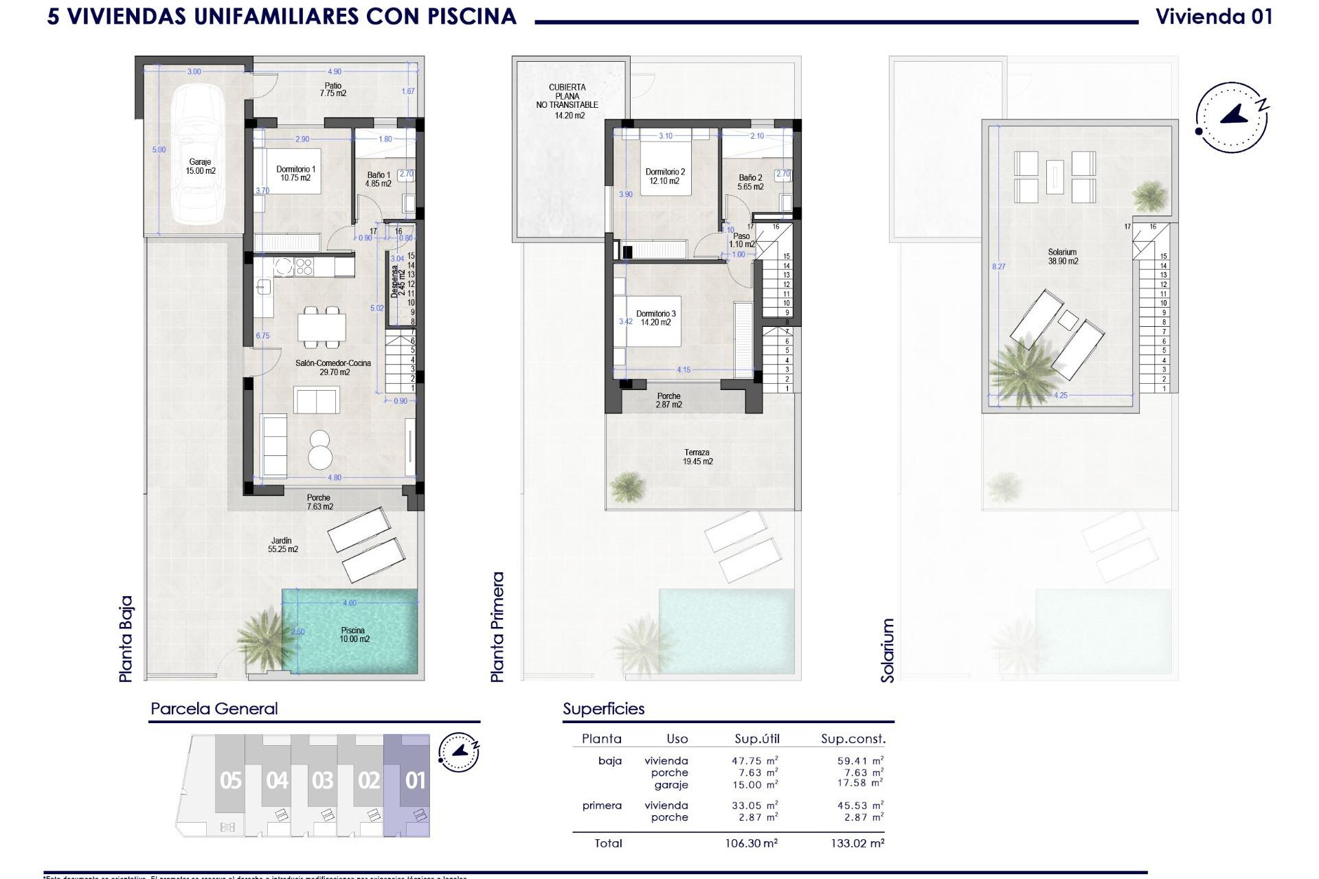 Alquiler a corto plazo - Villa -
San Pedro del Pinatar - Polideportivo