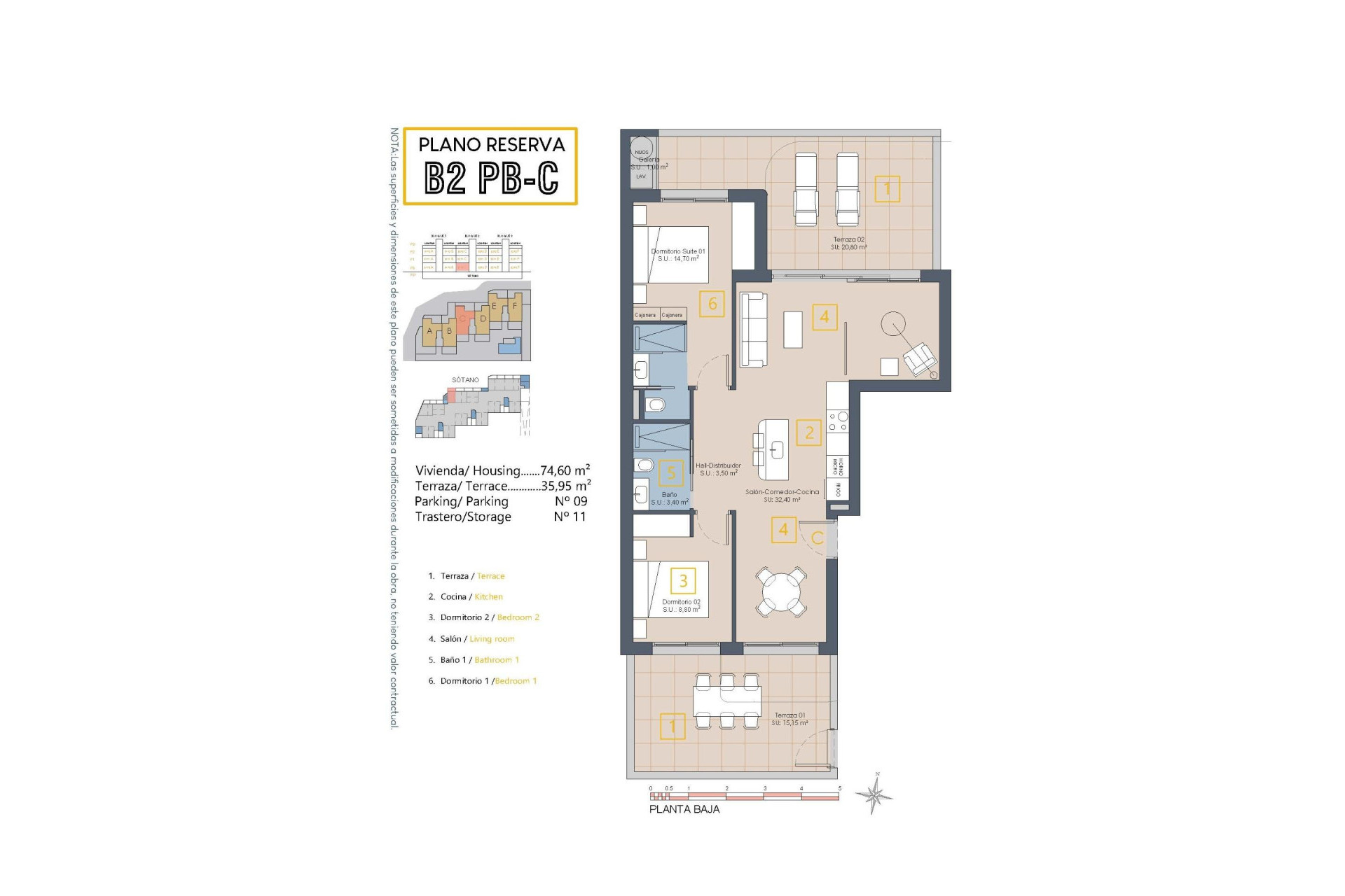 Краткосрочная аренда - Apartment -
Los Alcazares - Serena Golf