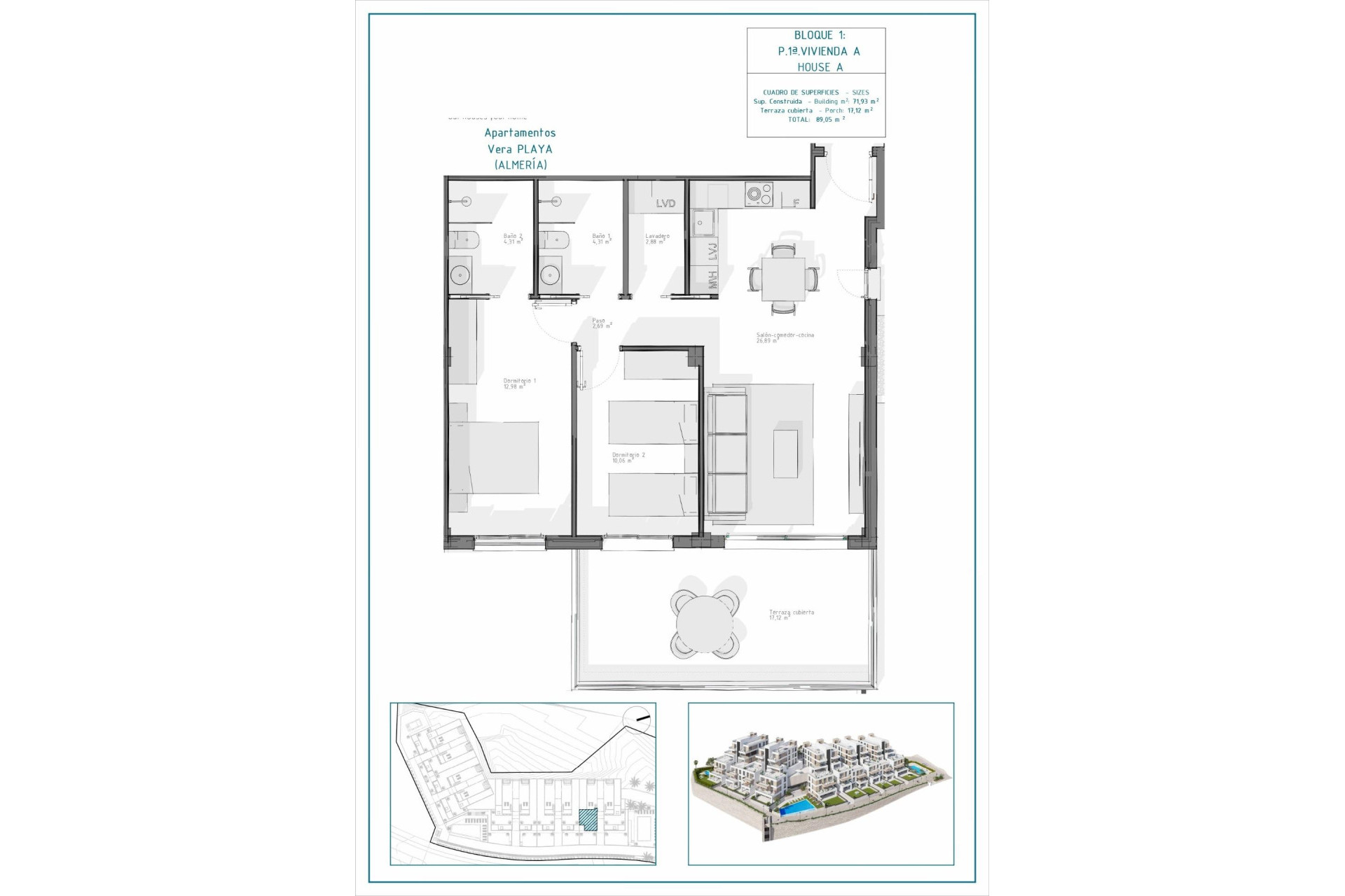 Краткосрочная аренда - Apartment -
Vera - Pueblo Salinas