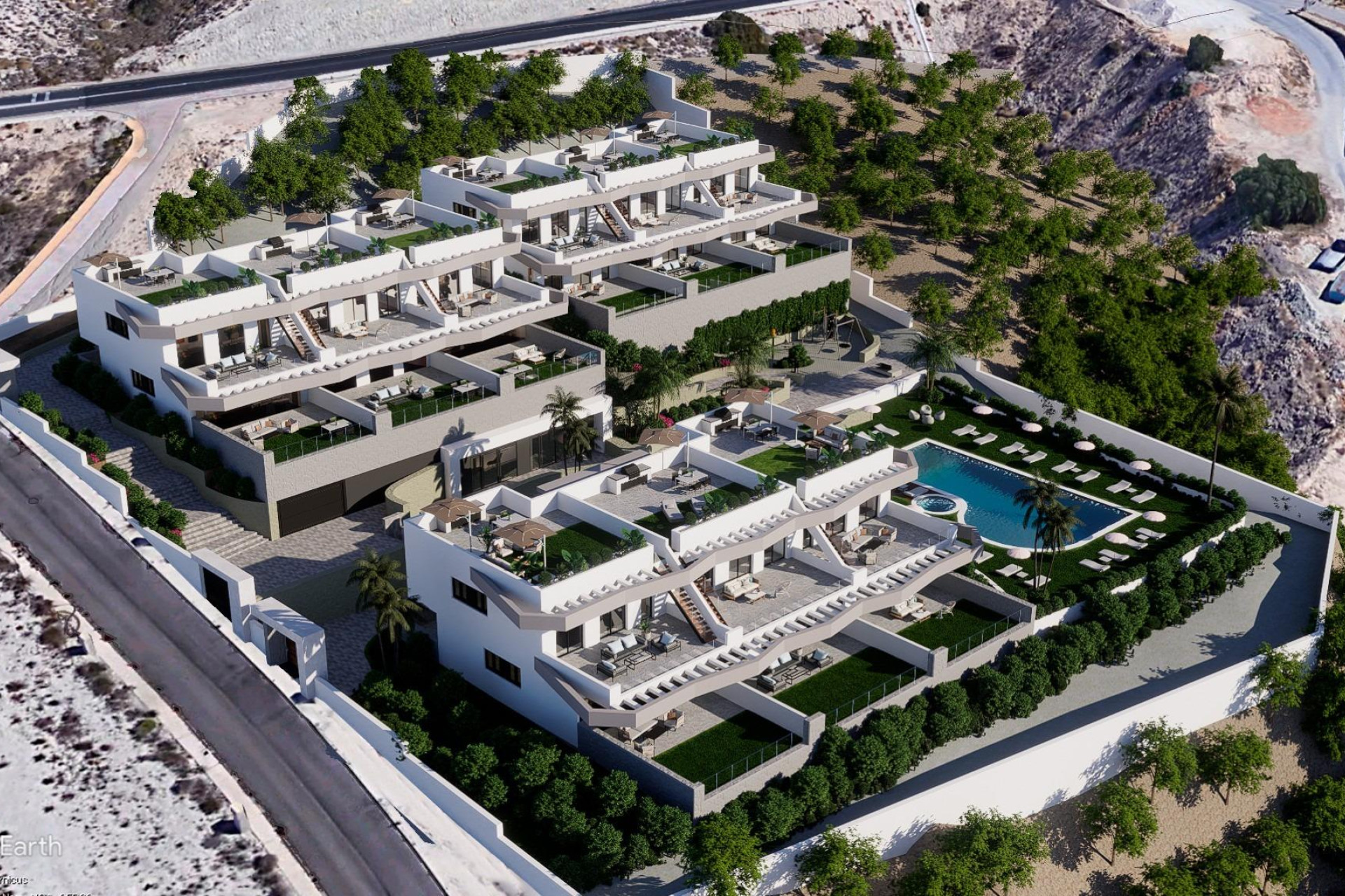 Краткосрочная аренда - Бунгало -
Finestrat - Balcón De Finestrat