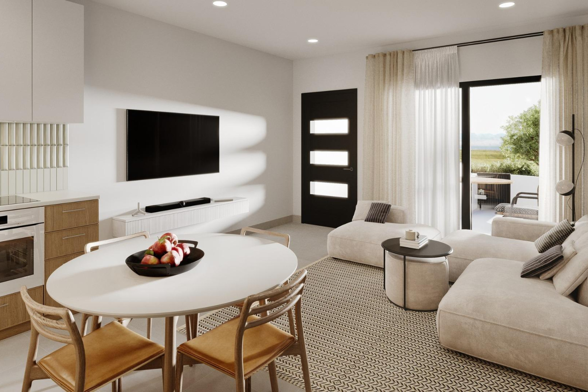 Краткосрочная аренда - Ground Floor Bungalow -
Puerto de Mazarron - Playa Negra