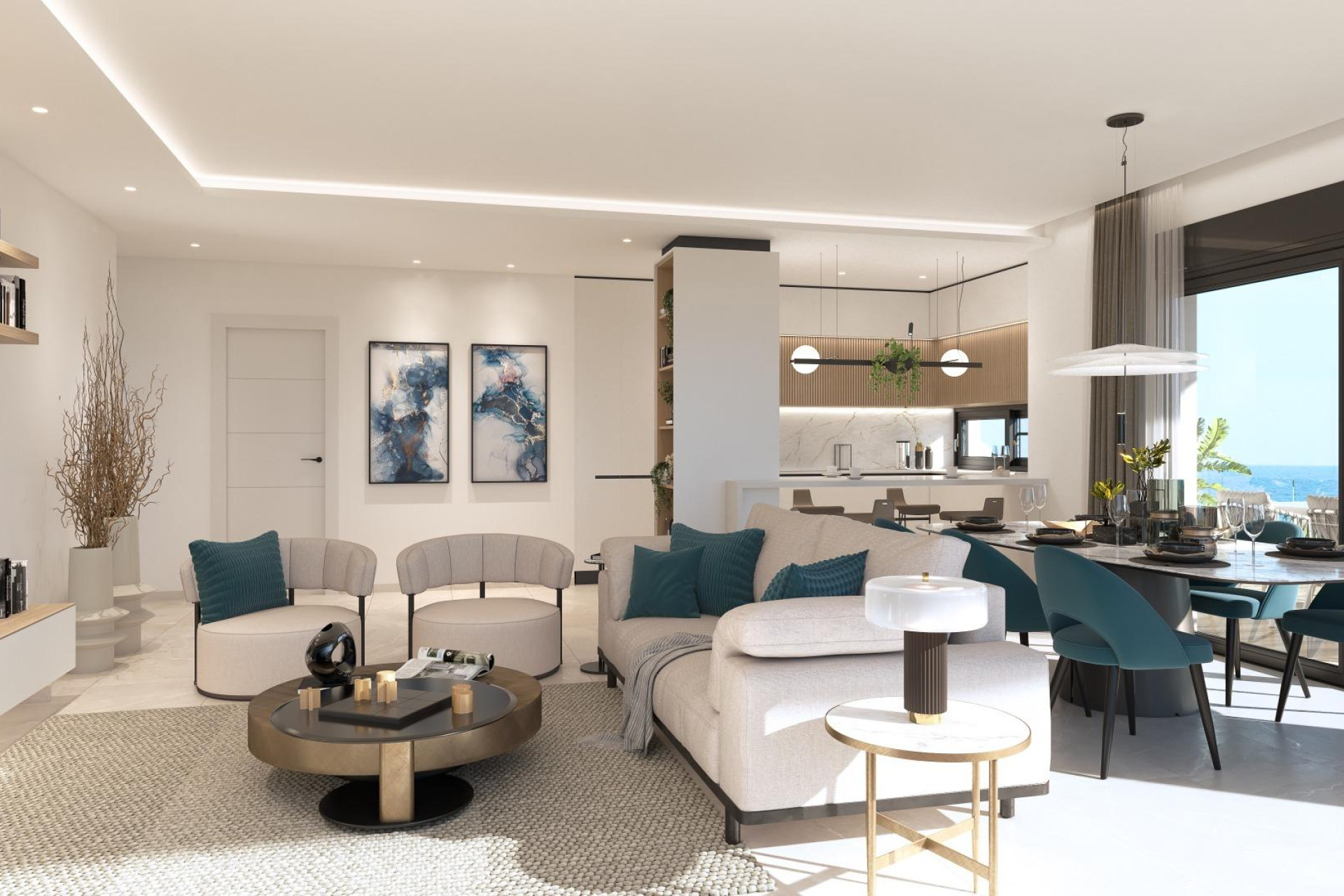 Краткосрочная аренда - Пентхаус -
Orihuela Costa - Playa Flamenca