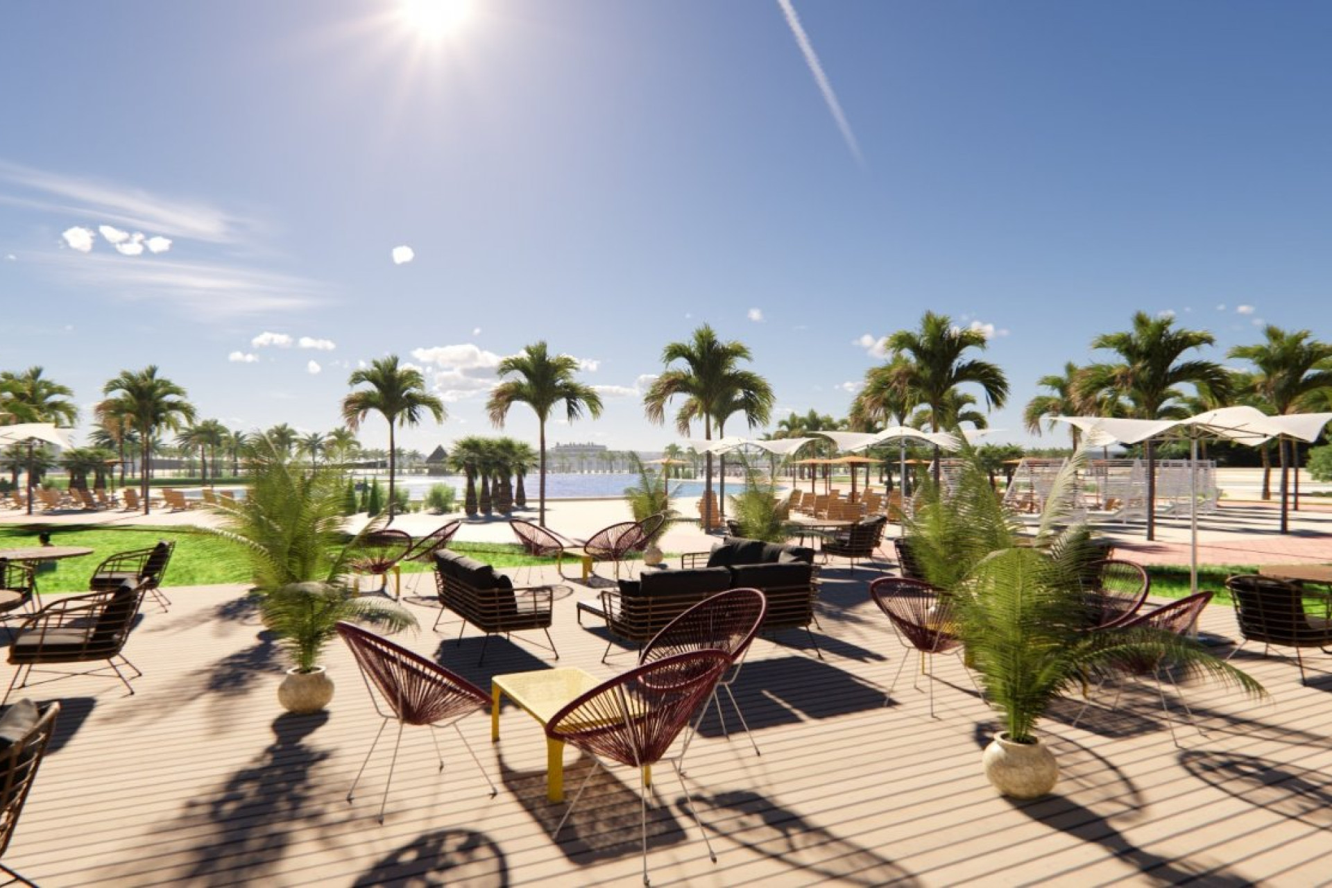 Краткосрочная аренда - Пентхаус -
Torre Pacheco - Santa Rosalia Lake and Life Resort