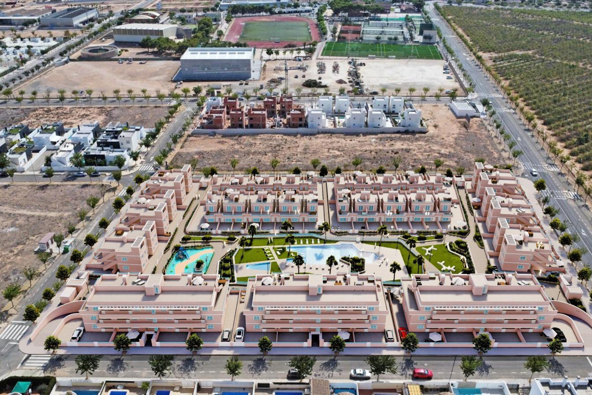 Краткосрочная аренда - Town House -
Pilar de la Horadada - Lo Monte