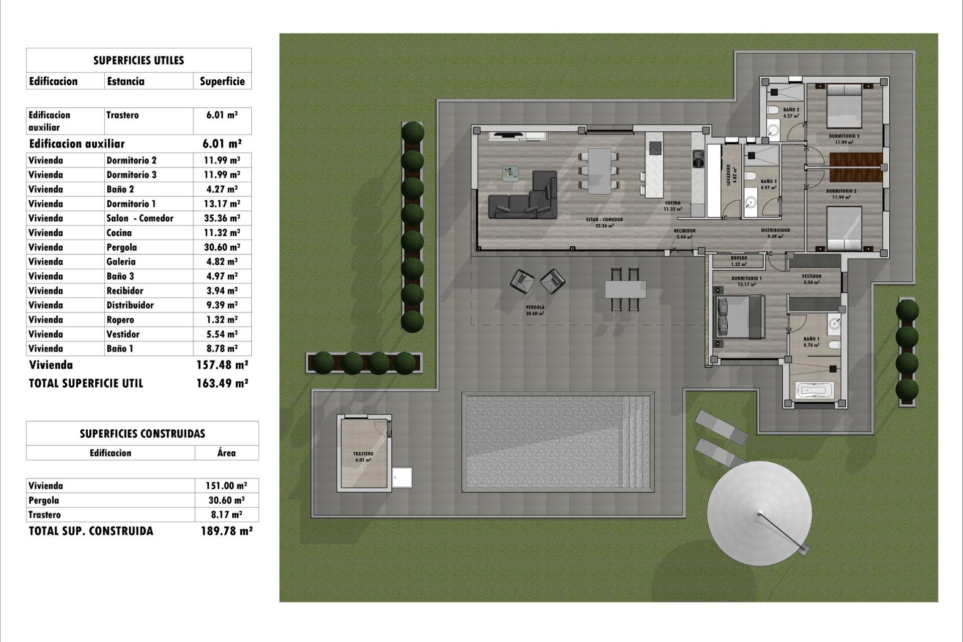 Краткосрочная аренда - Villa -
Aspe - Poligono 19