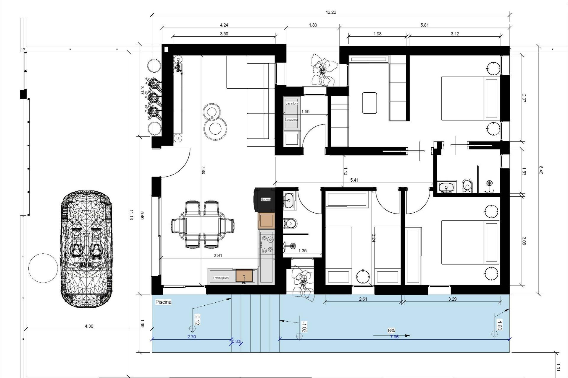 Краткосрочная аренда - Villa -
Benijofar - Urb. Monteazul