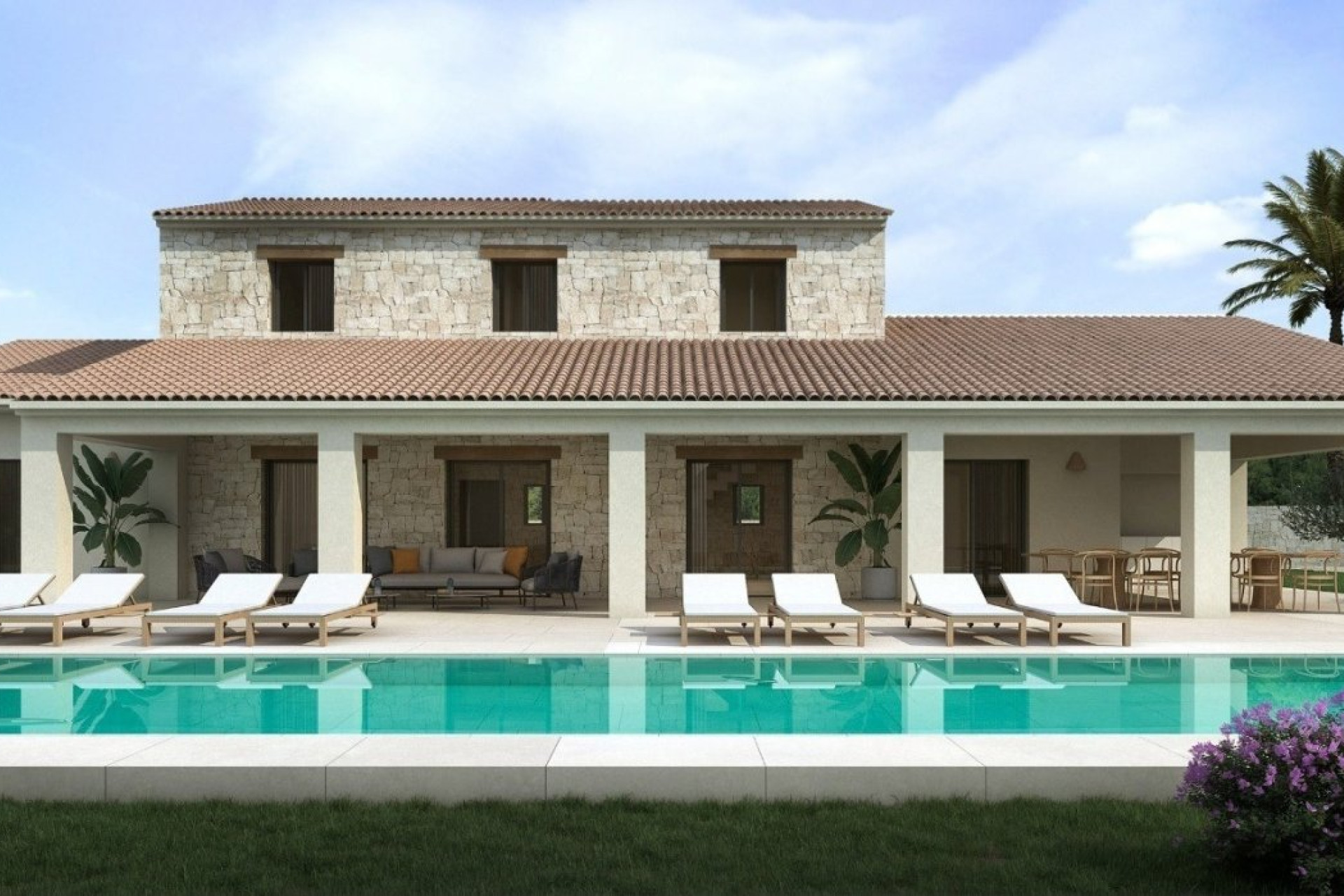 Краткосрочная аренда - Villa -
Moraira_Teulada - Fustera