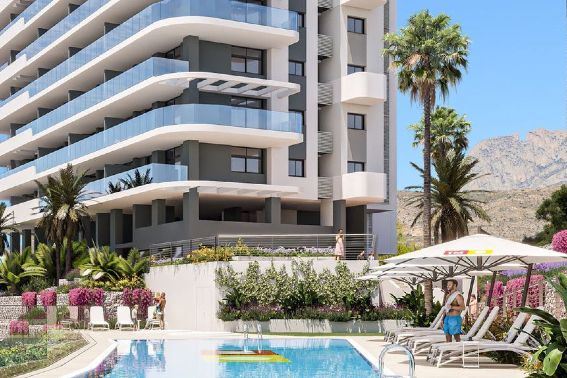 New Build - Apartamentos -
Benidorm - Calle Calle Pdte. Adolfo Suárez s/n