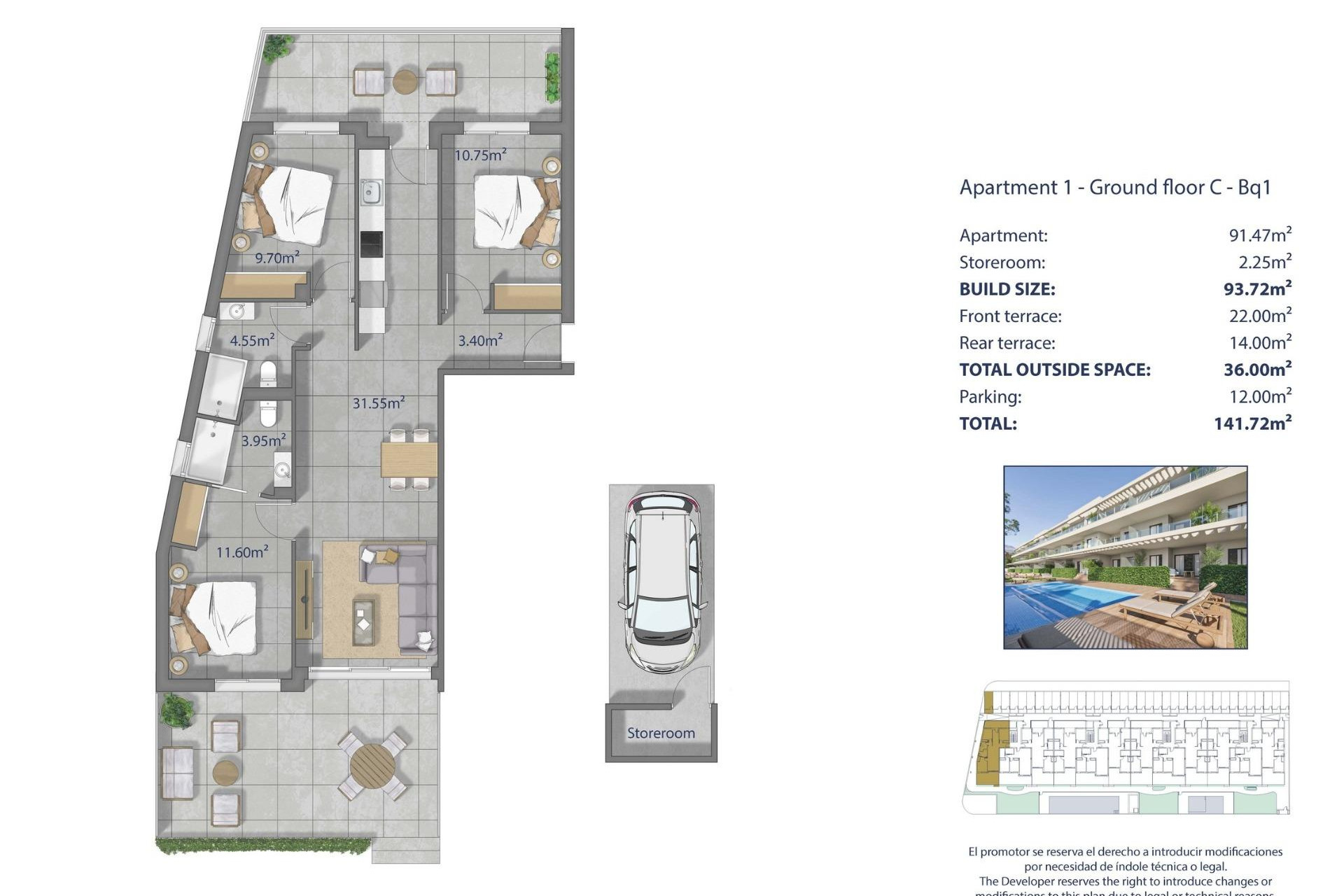 New Build - Apartment -
Los Alcazares - Los Narejos