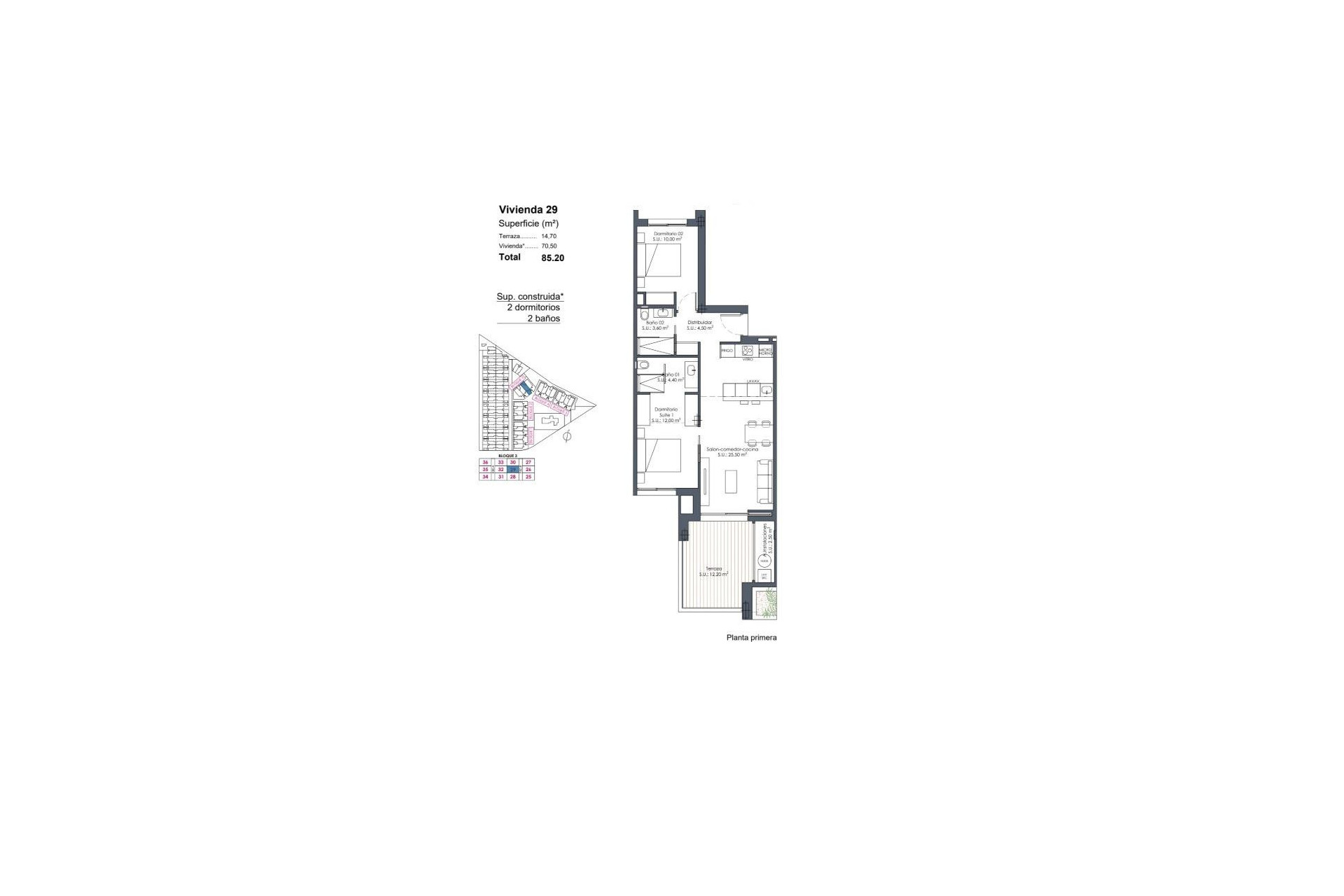 New Build - Apartment -
Los Alcazares - Serena Golf