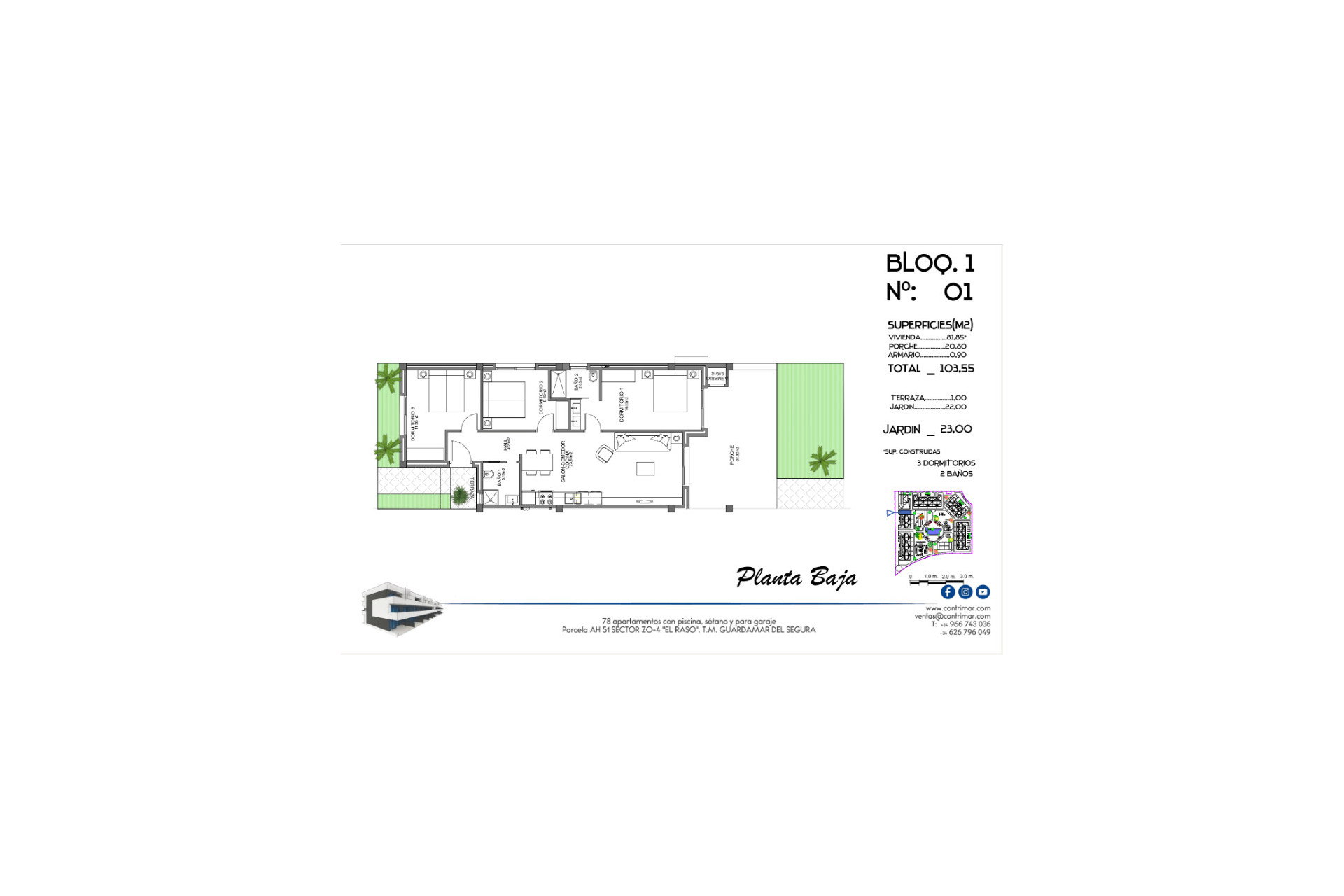New Build - Bajos -
Guardamar del Segura - 03140