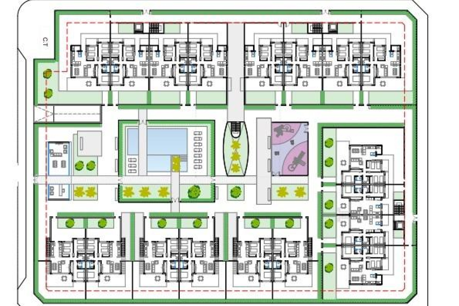 New Build - Bungalow -
Pilar de la Horadada - Playa de las Higuericas
