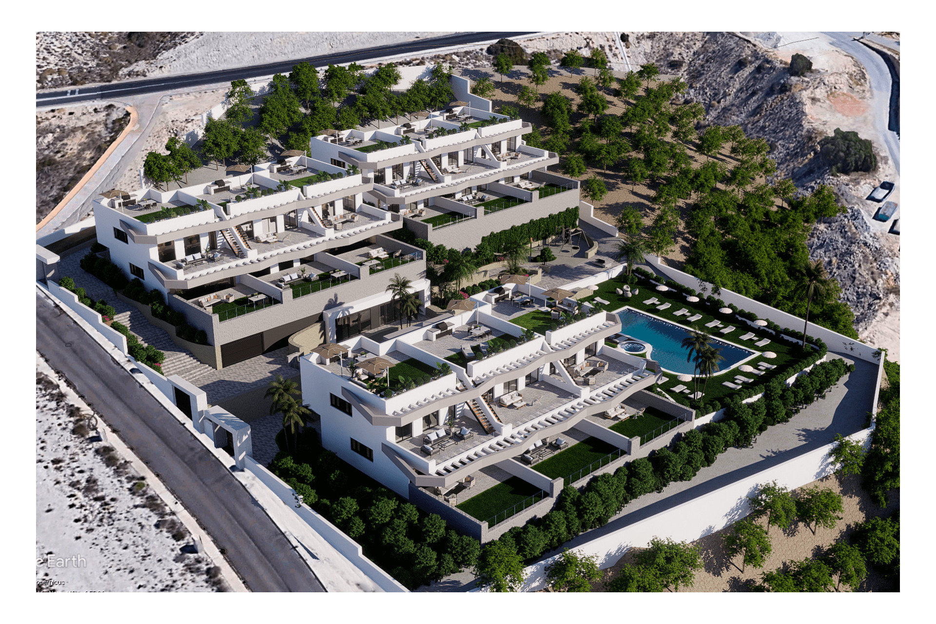 New Build - Bungalows -
Finestrat - Avenida Granada, 62