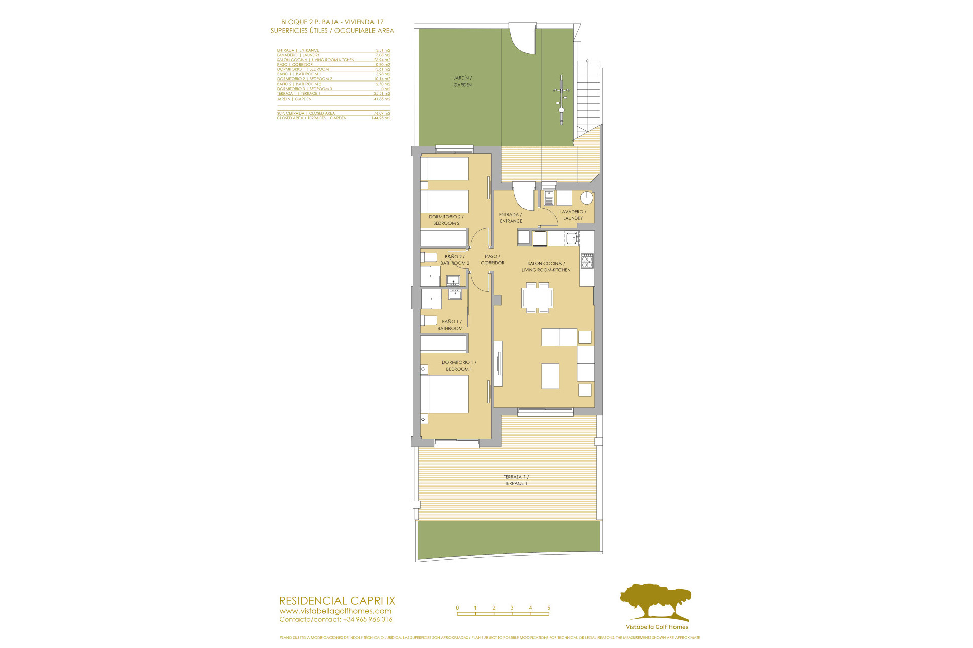 New Build - Bungalows -
Orihuela - 03189