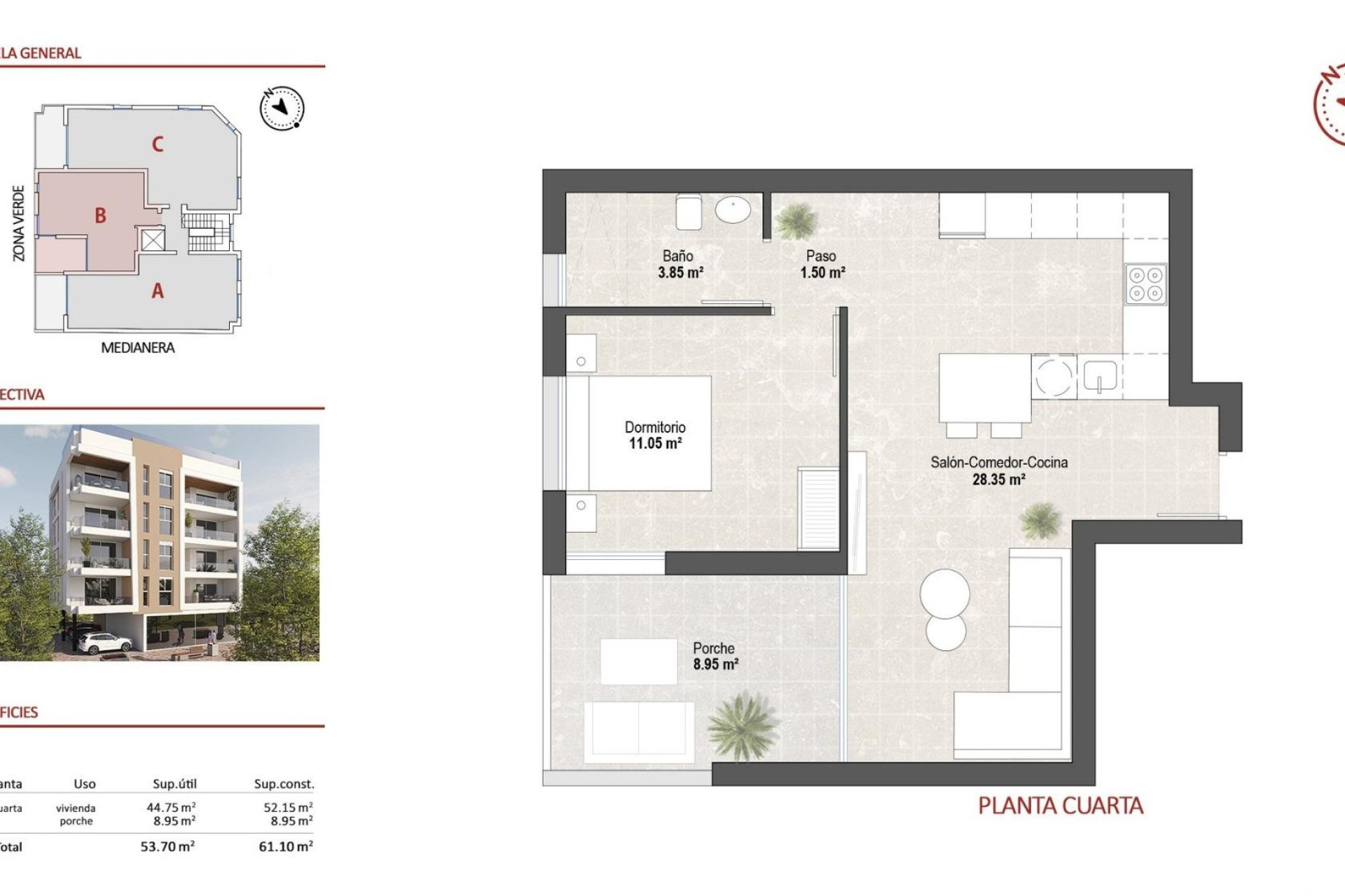 New Build - Penthouse -
San Pedro del Pinatar - Lo Pagan