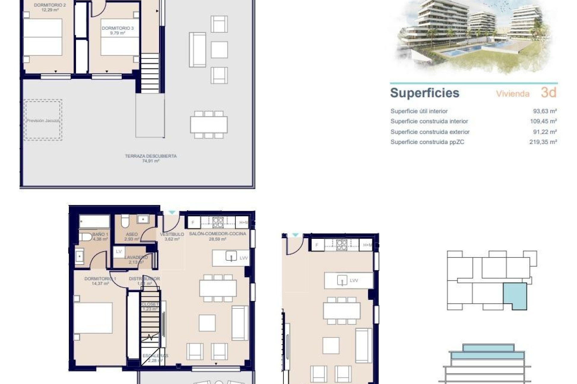 New Build - Penthouse -
Villajoyosa - Playa del Torres