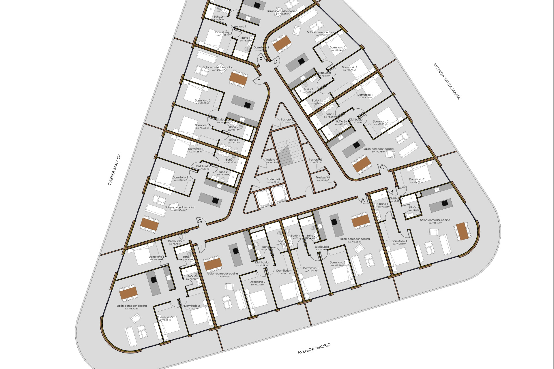 New Build - Pisos -
Calpe - Avenida de Madrid, 1