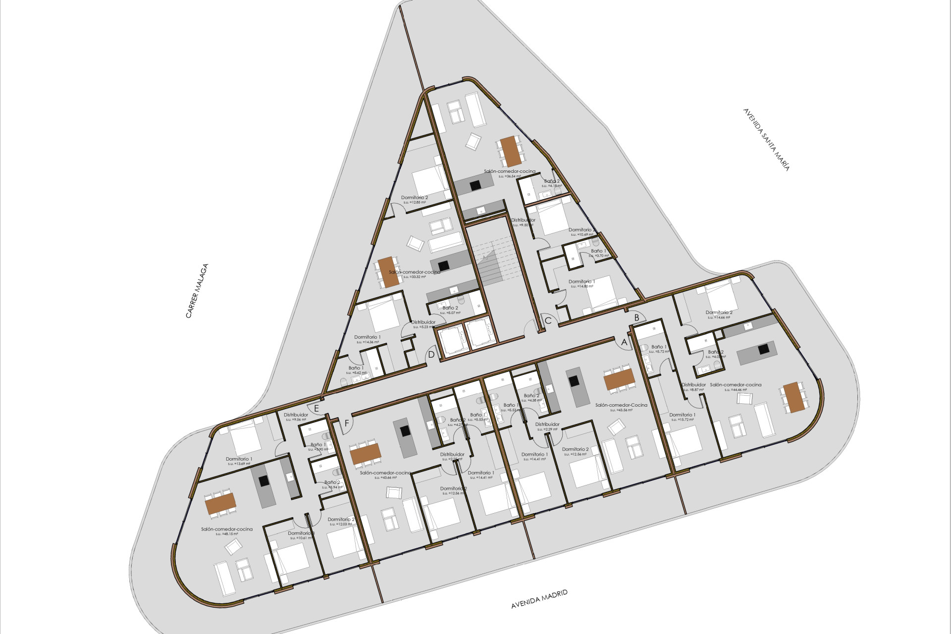 New Build - Pisos -
Calpe - Avenida de Madrid, 1