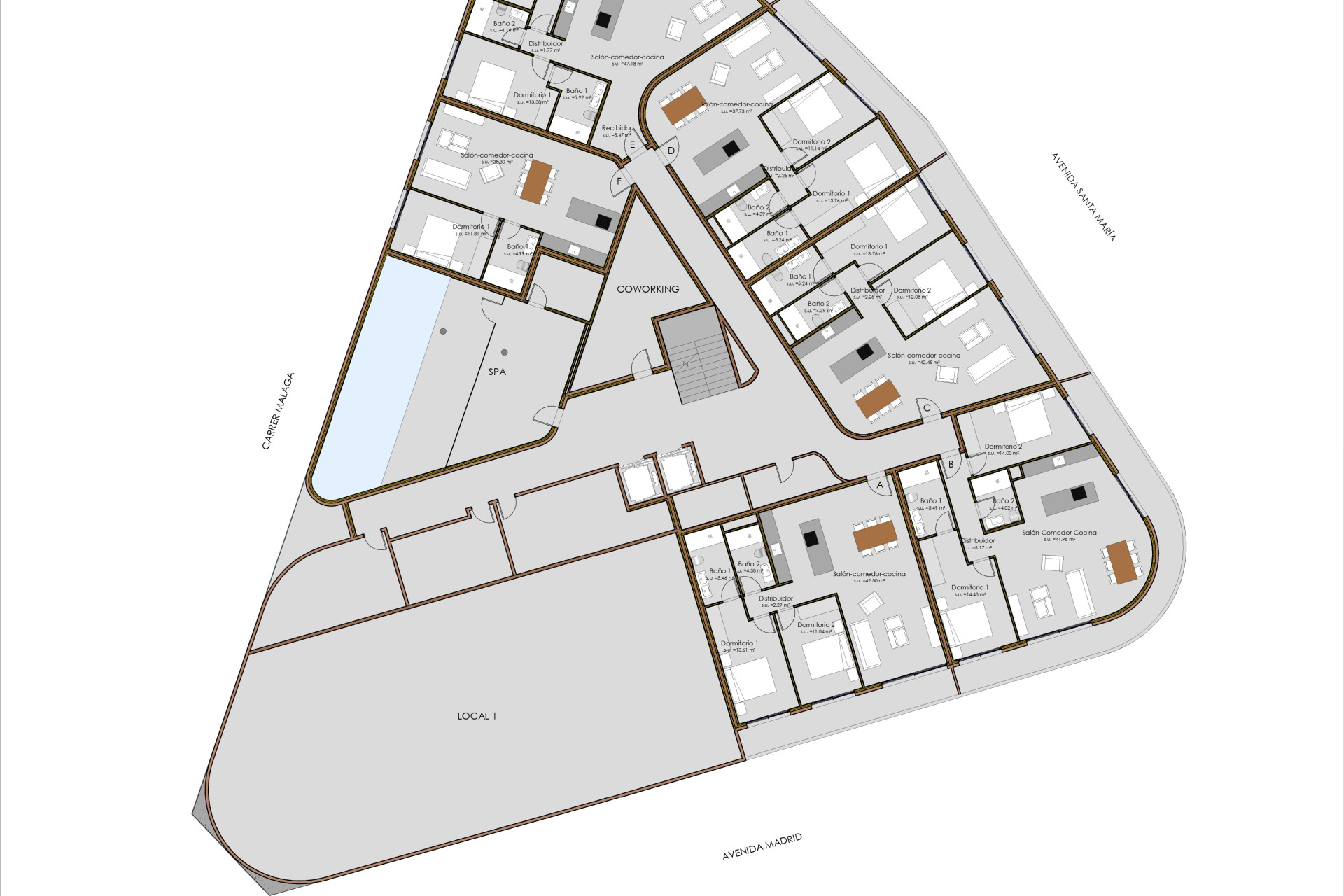 New Build - Pisos -
Calpe - Avenida de Madrid, 1