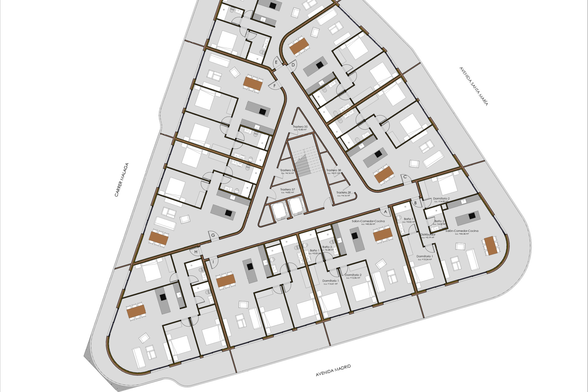 New Build - Pisos -
Calpe - Avenida de Madrid, 1
