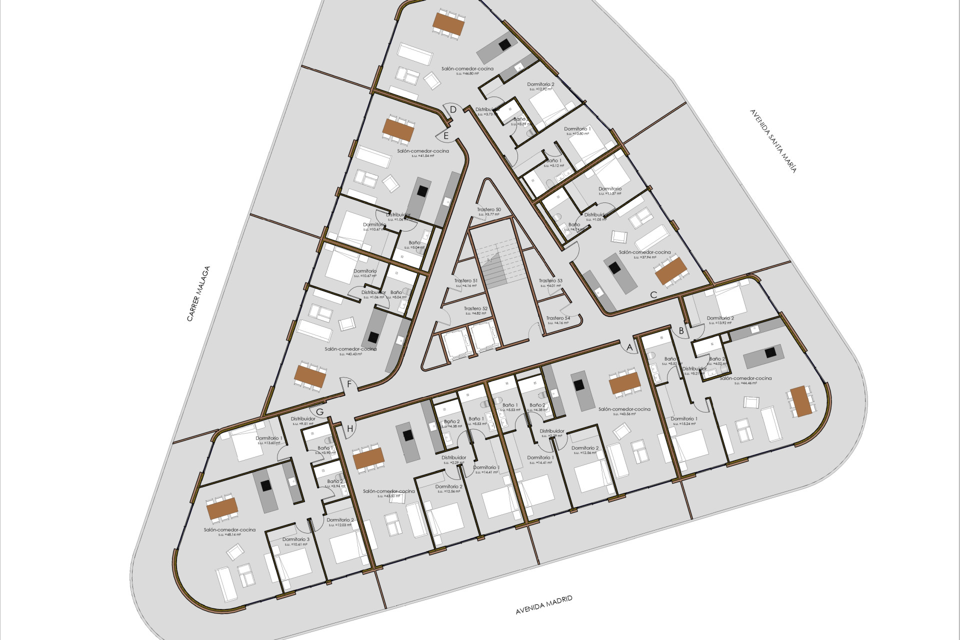 New Build - Pisos -
Calpe - Avenida de Madrid, 1