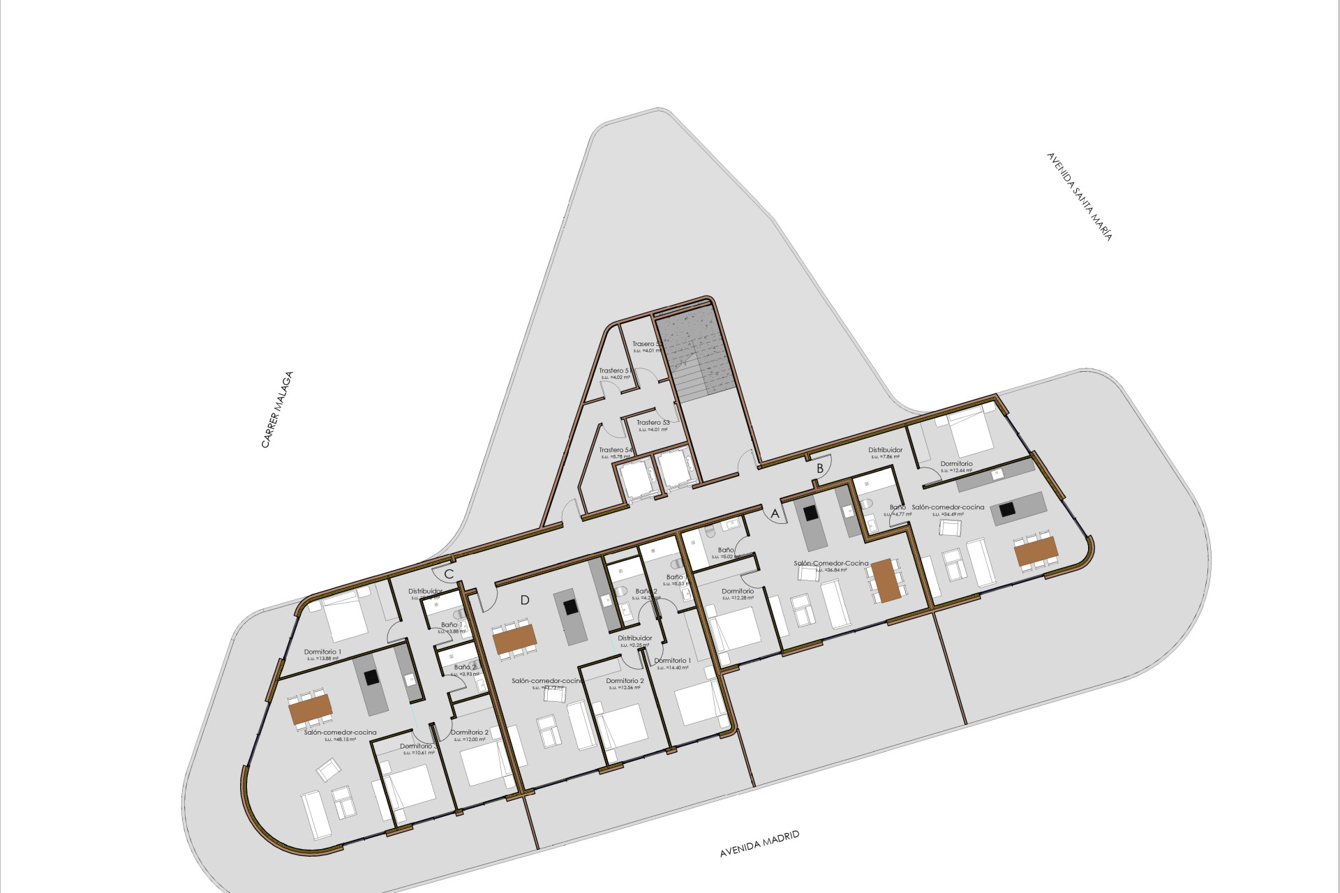 New Build - Pisos -
Calpe - Avenida de Madrid, 1
