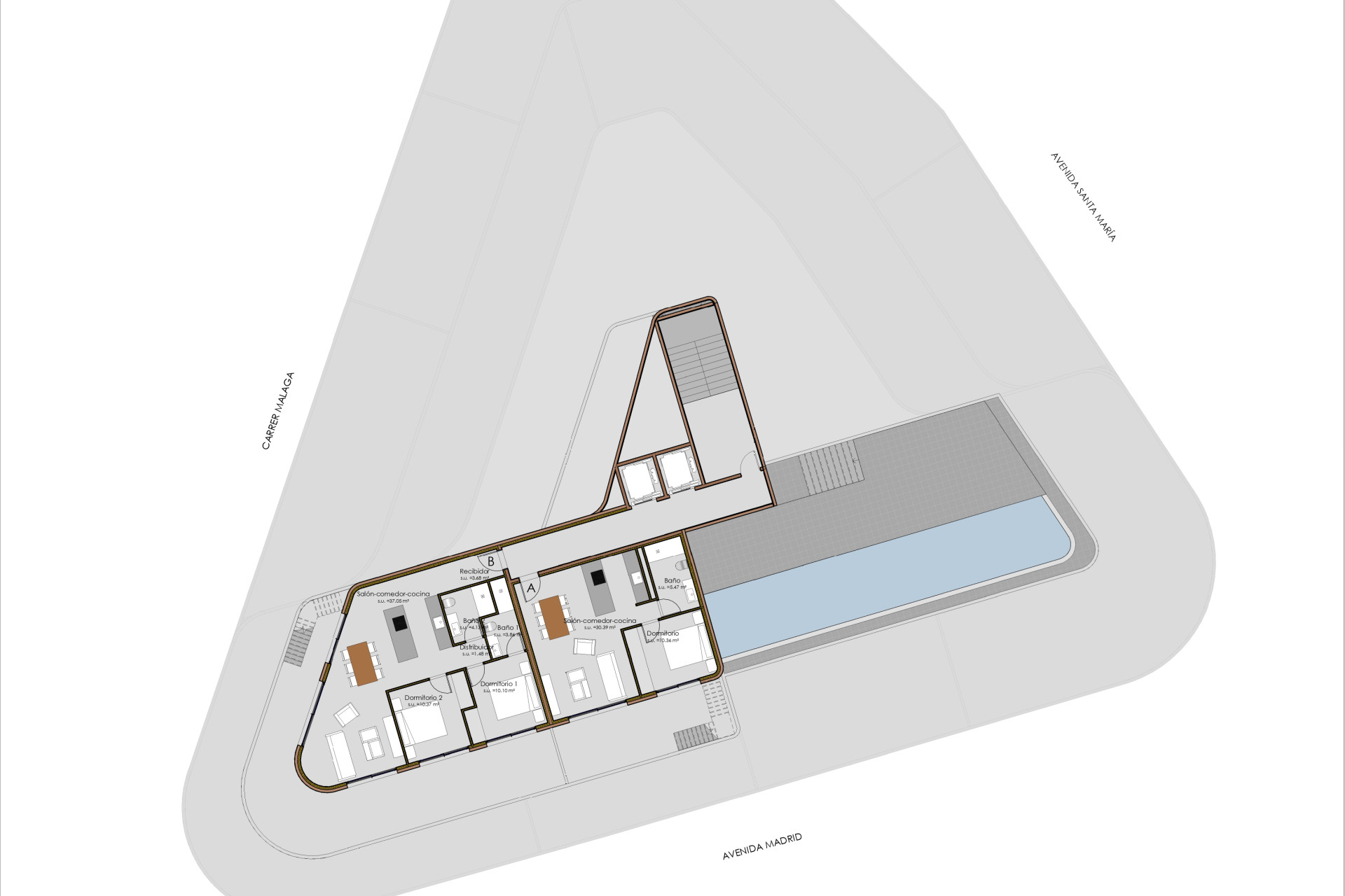 New Build - Pisos -
Calpe - Avenida de Madrid, 1