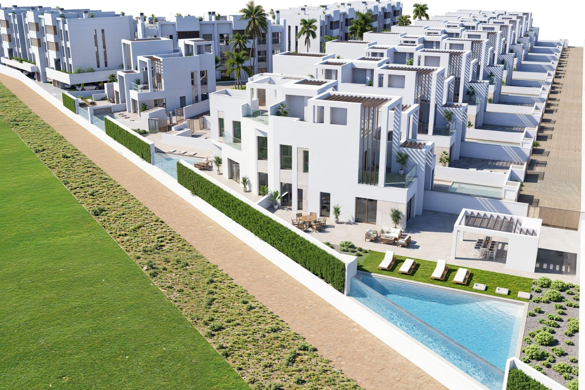 New Build - Quad House -
Los Alcazares - Serena Golf