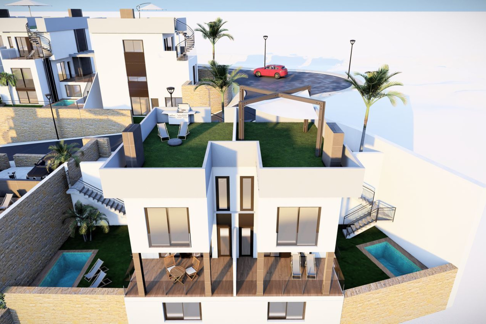 New Build - Townhouses -
Algorfa