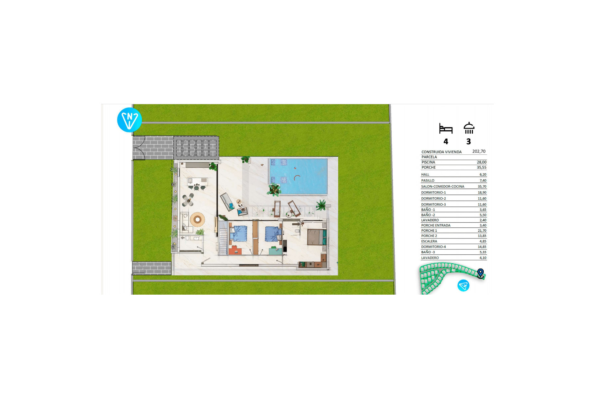 New Build - Villas -
Algorfa - 03169