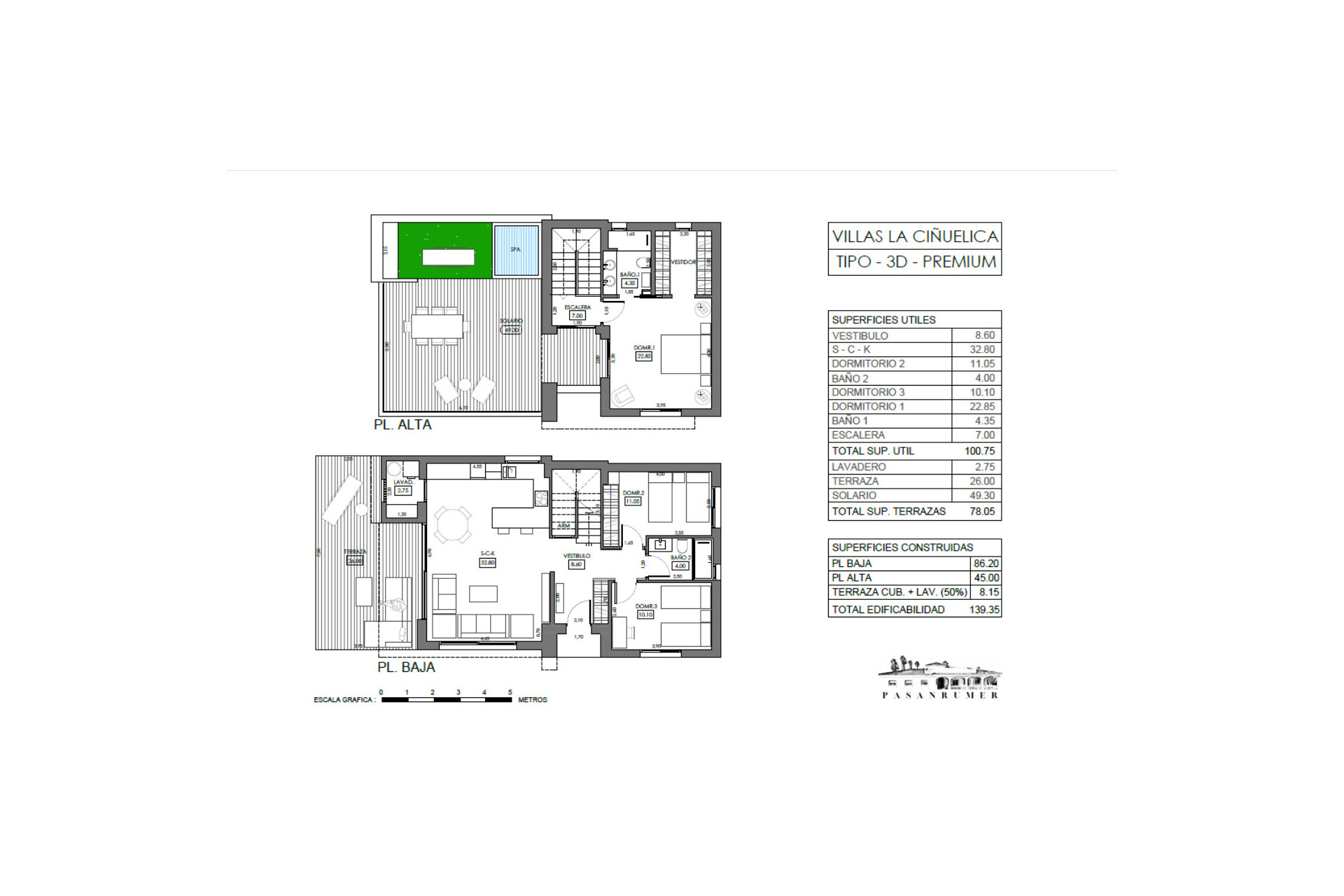 New Build - Villas -
Orihuela - 03189