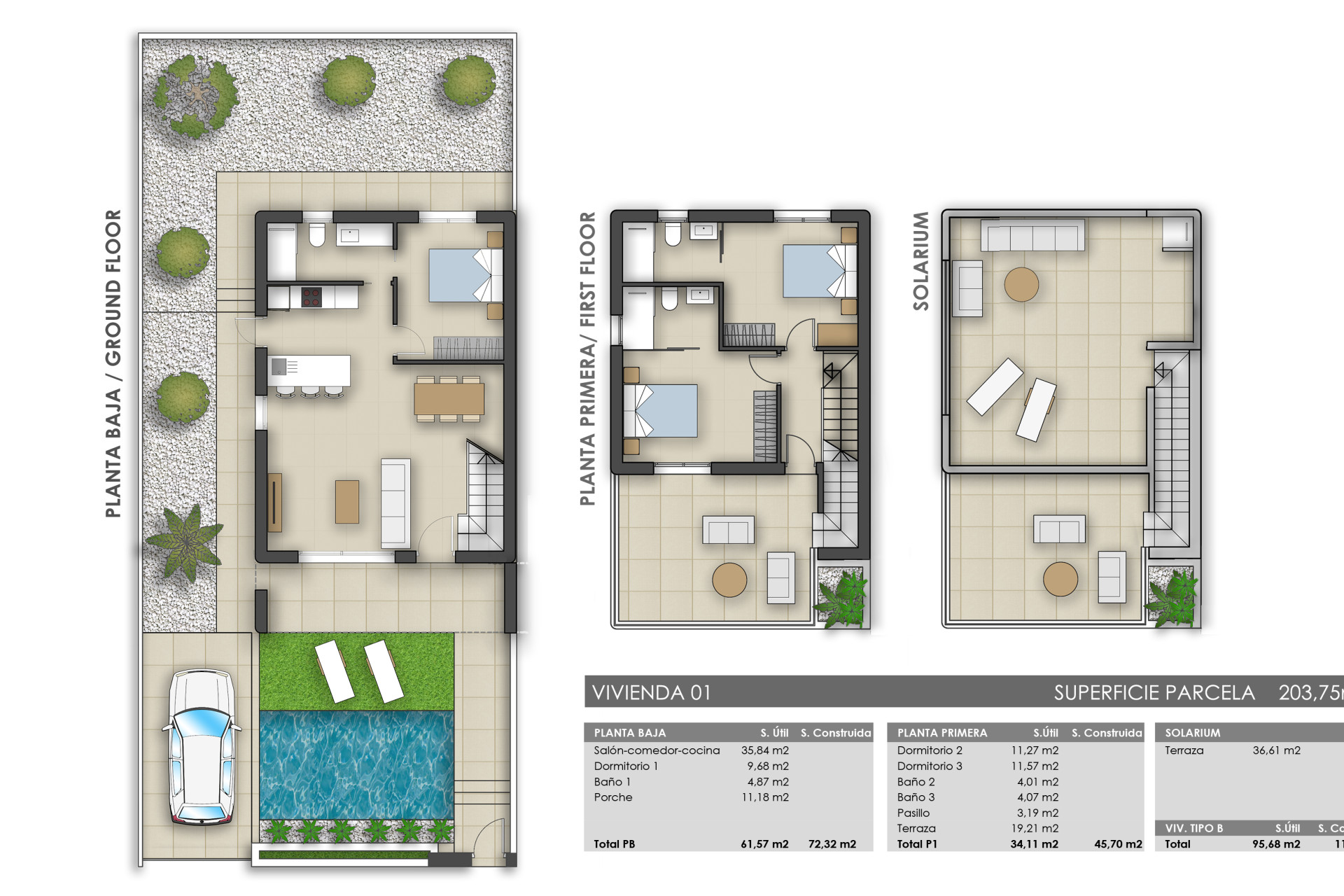 New Build - Villas -
Pilar de la Horadada - 03190