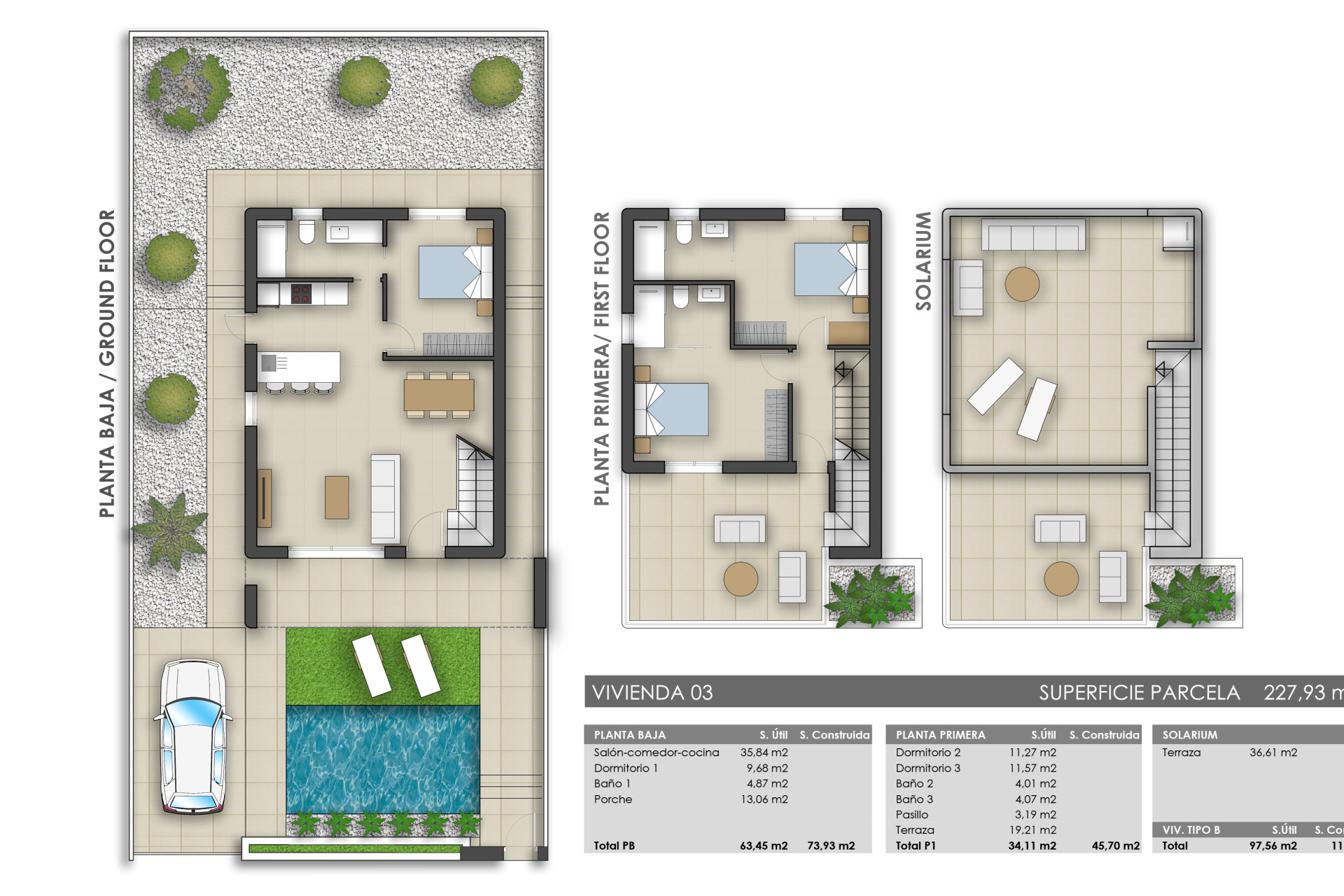 New Build - Villas -
Pilar de la Horadada - 03190