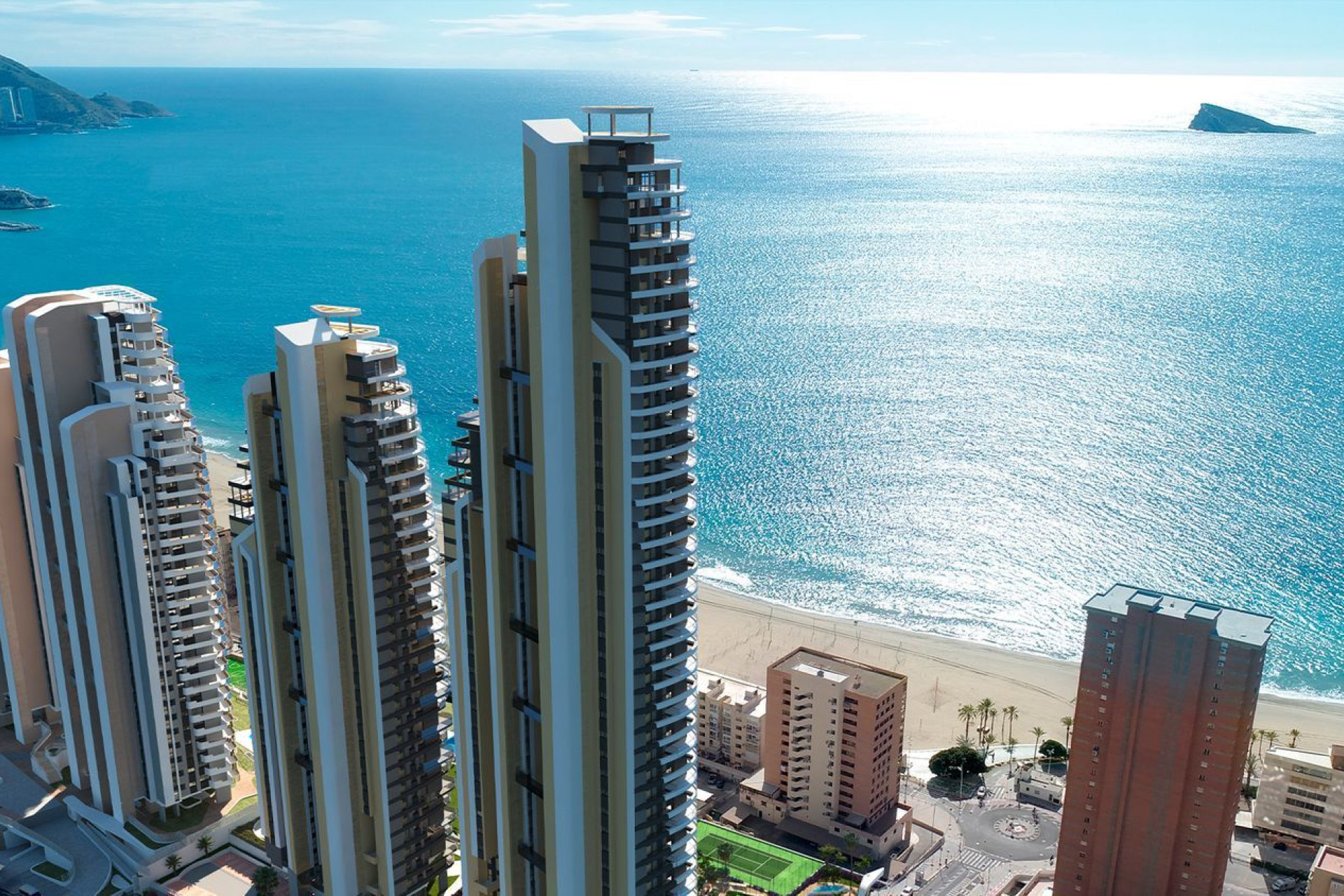 Новое здание - Apartamentos -
Benidorm