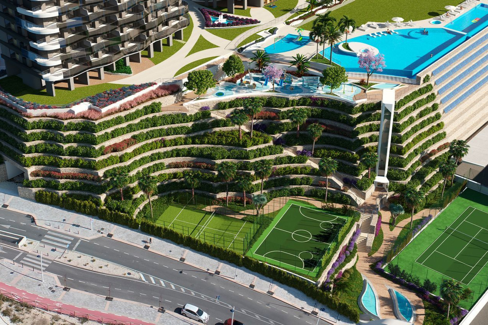 Новое здание - Apartamentos -
Benidorm