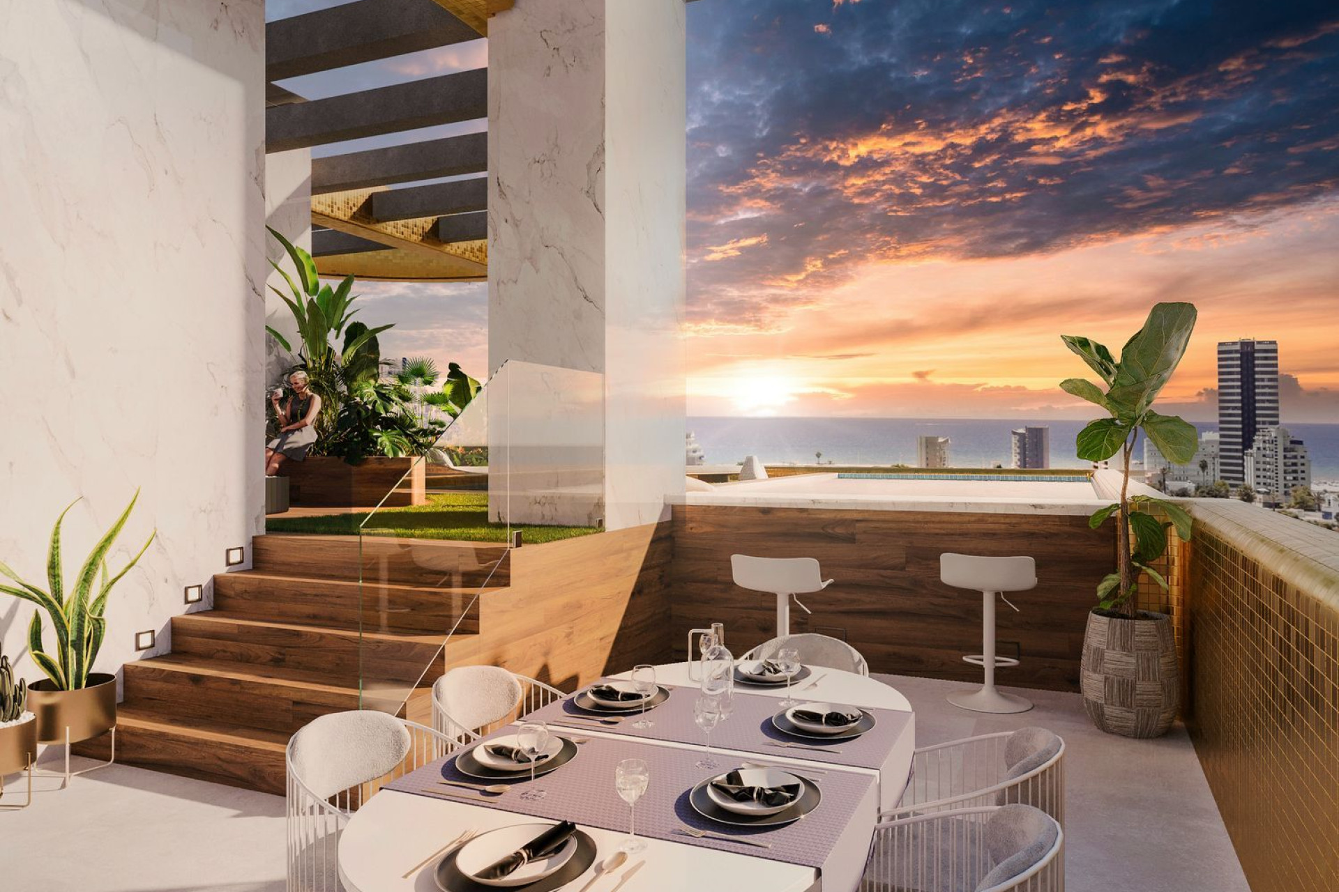 Новое здание - Apartamentos -
Calpe