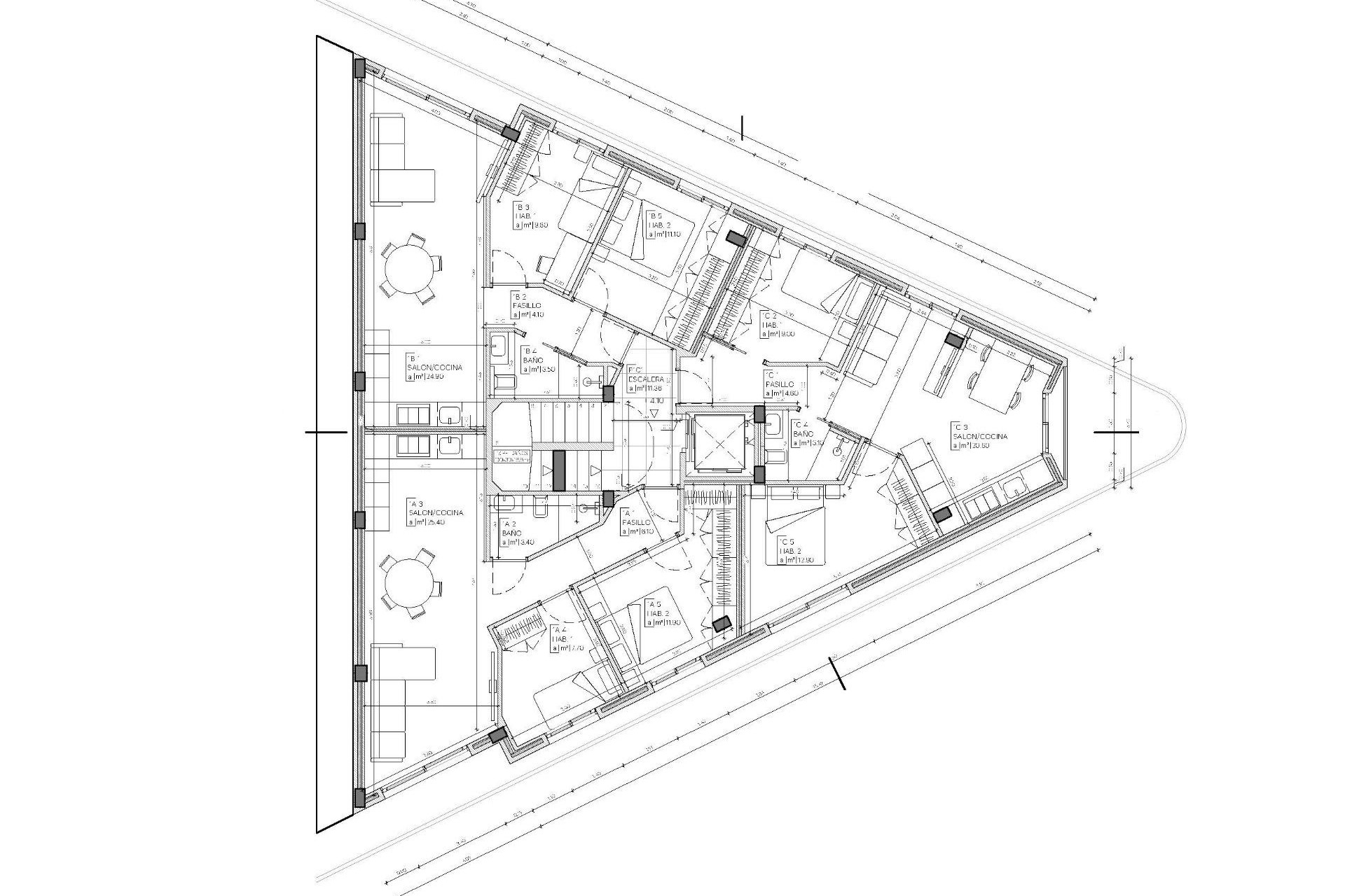 Новое здание - Apartment -
Mazarron - pueblo
