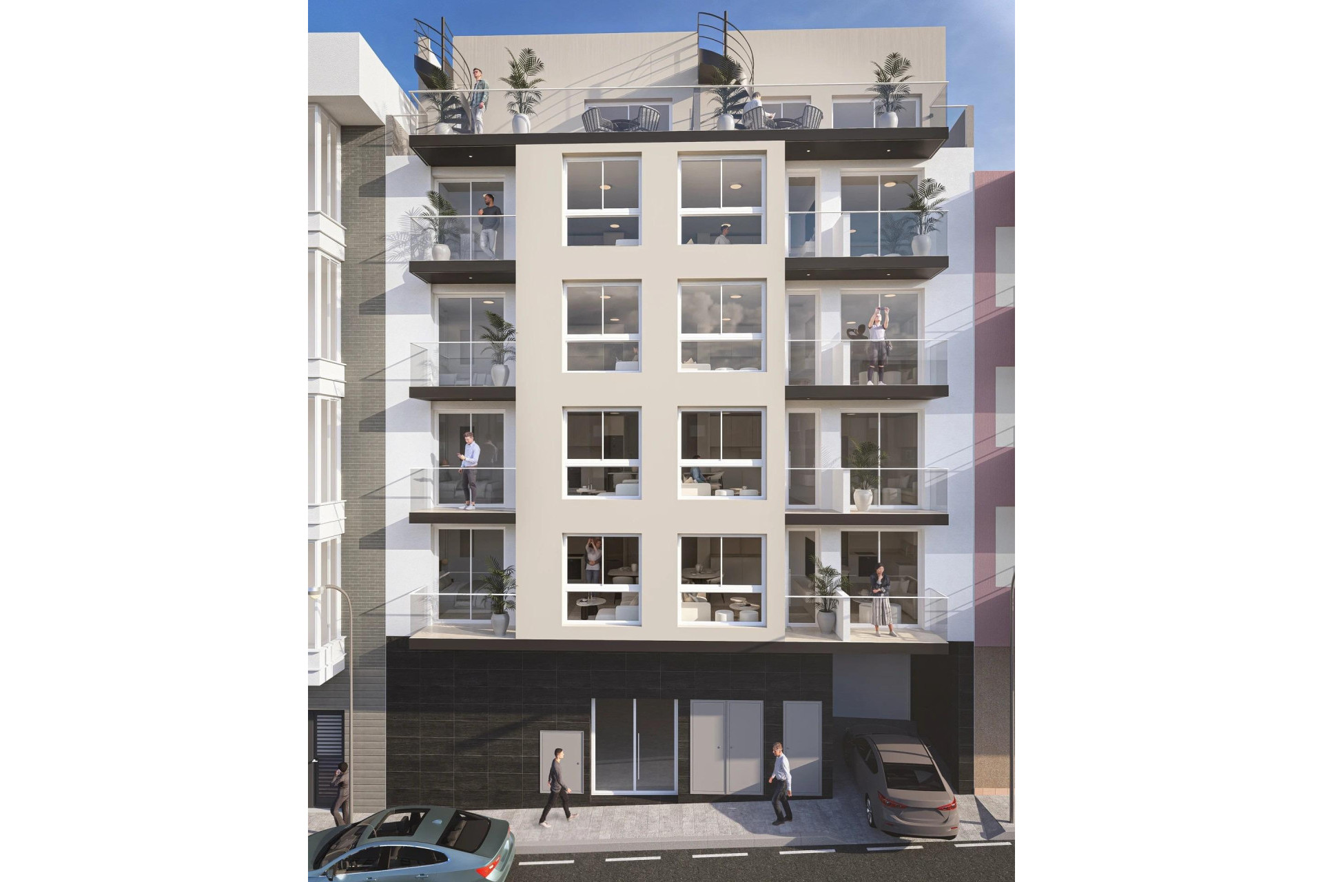 Новое здание - Apartment -
Torrevieja - Centro