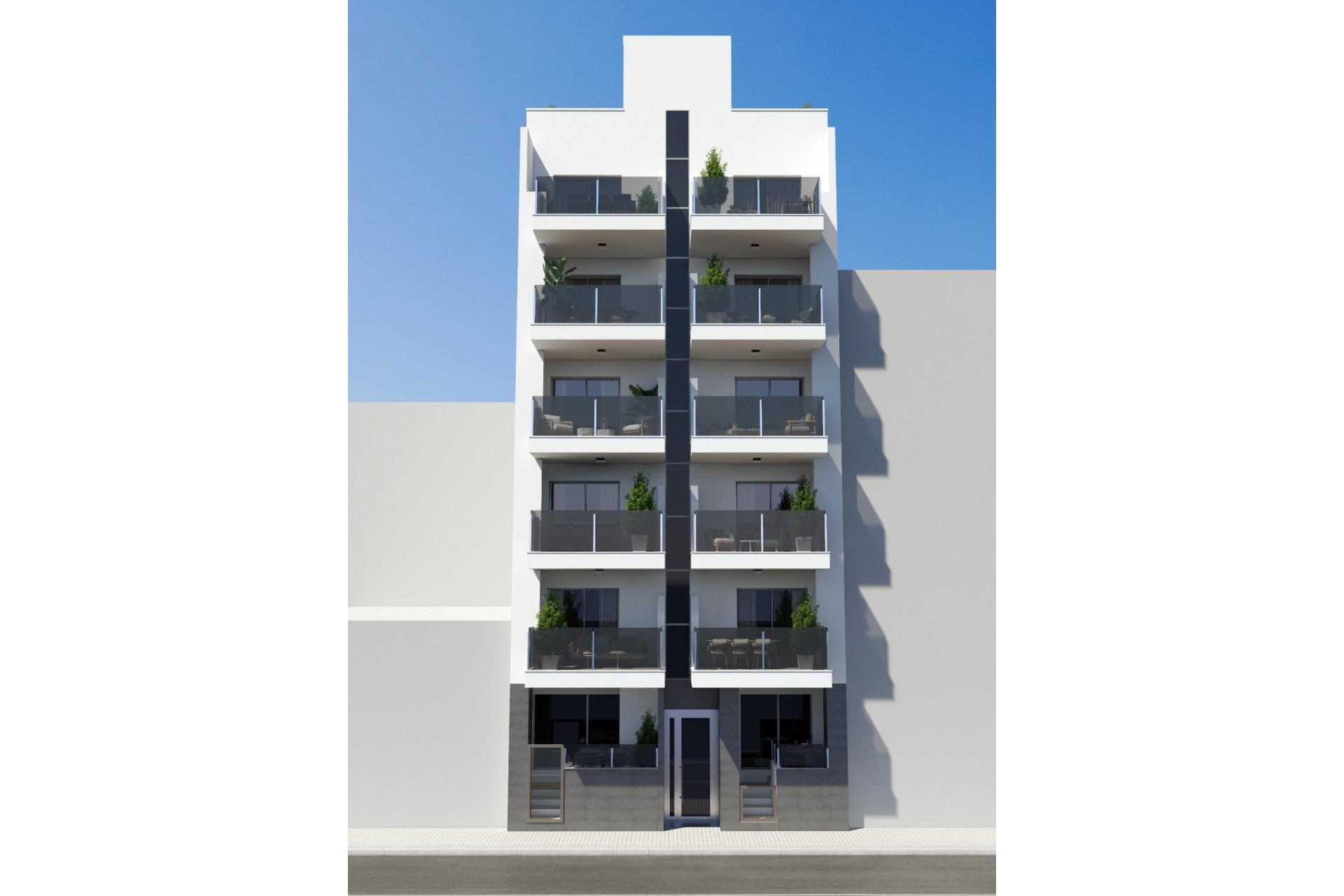 Новое здание - Apartment -
Torrevieja - Playa de El Cura