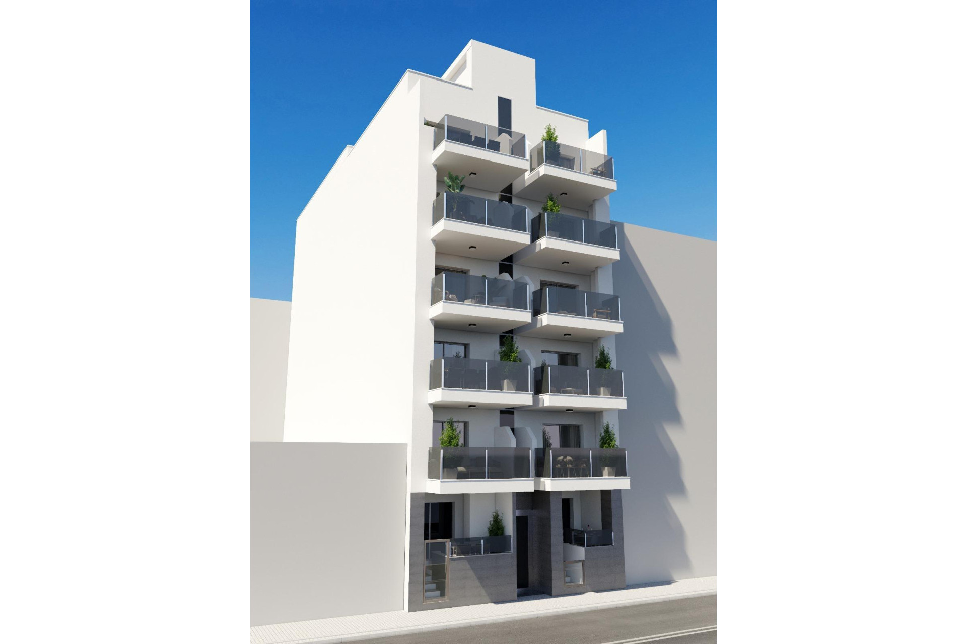 Новое здание - Apartment -
Torrevieja - Playa de El Cura