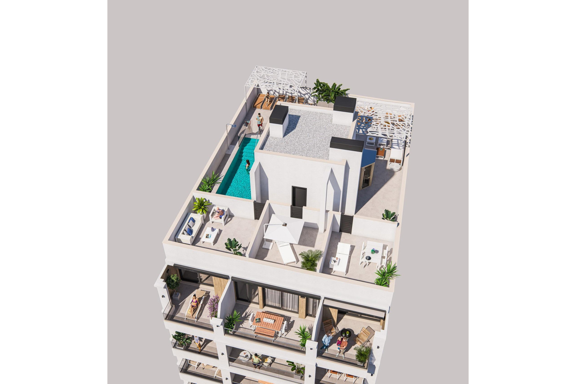 Новое здание - Apartment -
Torrevieja - Playa de El Cura