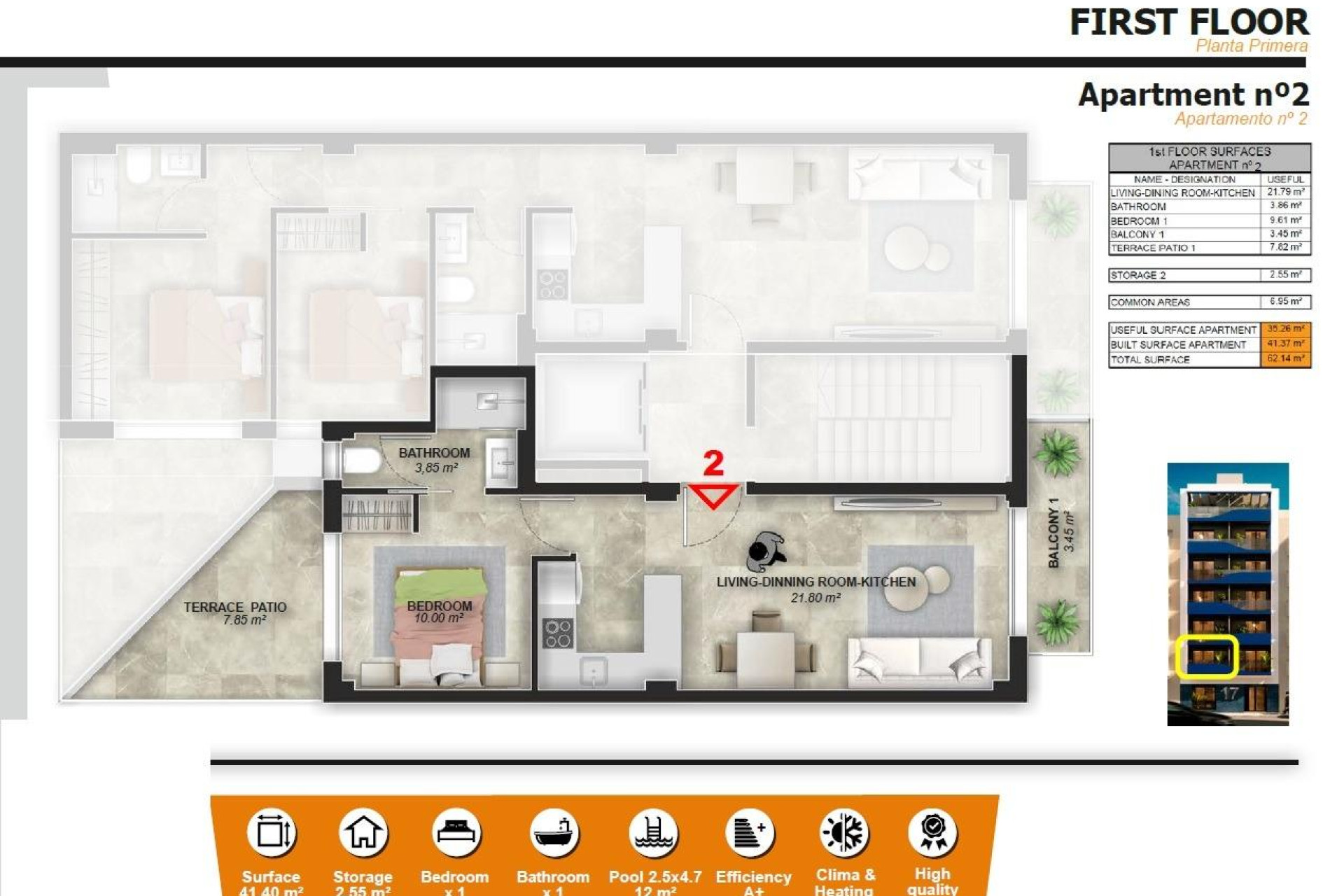 Новое здание - Apartment -
Torrevieja - Playa del Acequión