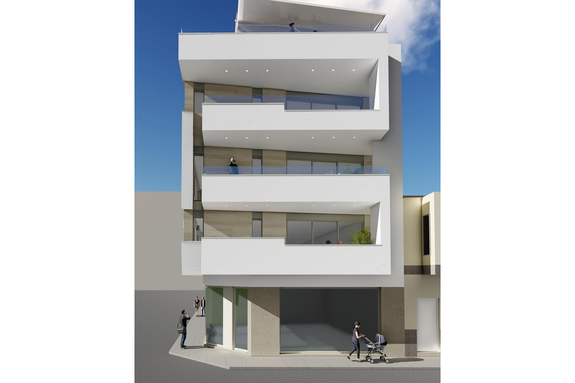 Новое здание - Apartment -
Torrevieja - Playa del Cura