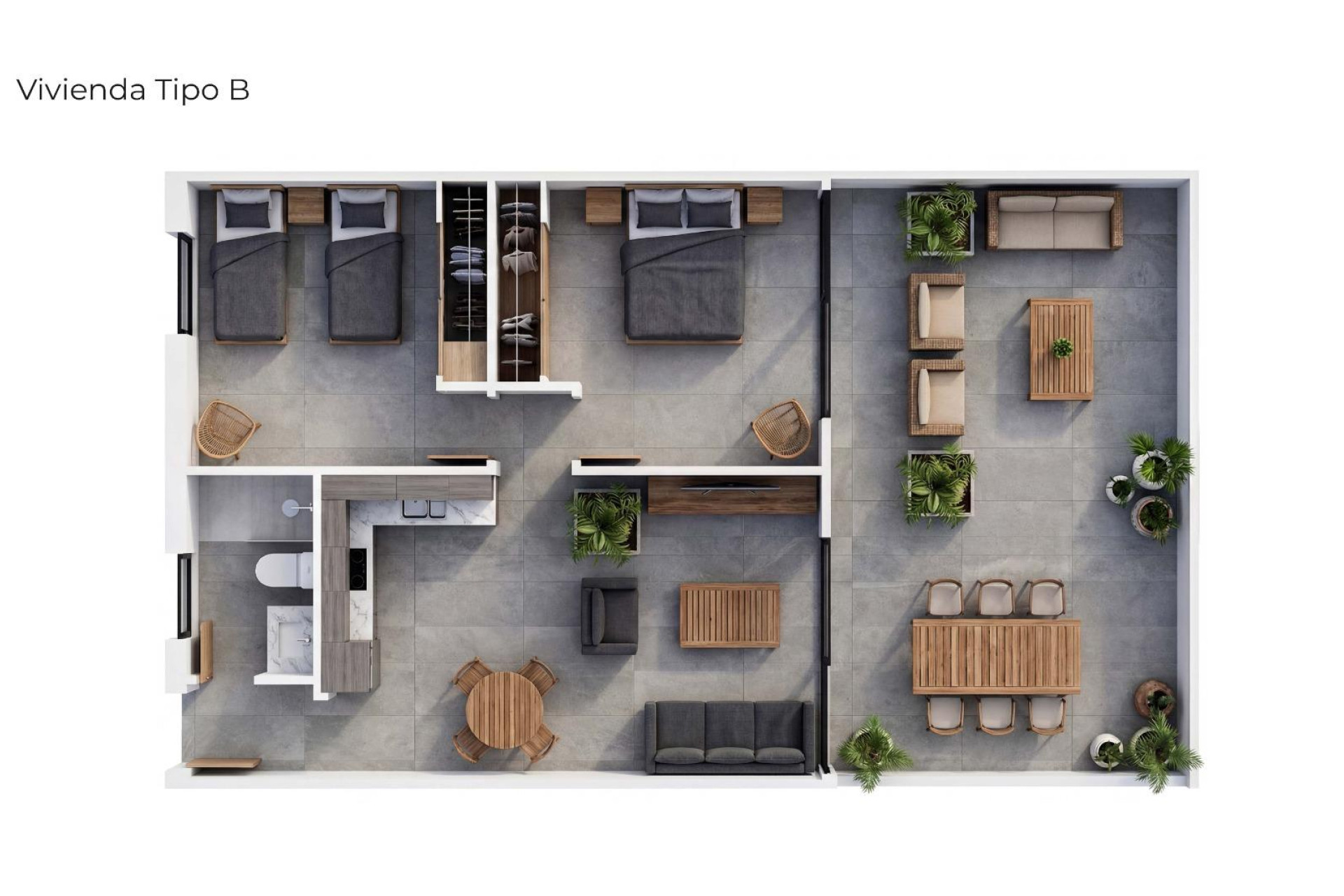 Новое здание - Apartment -
Vera - Vera Playa
