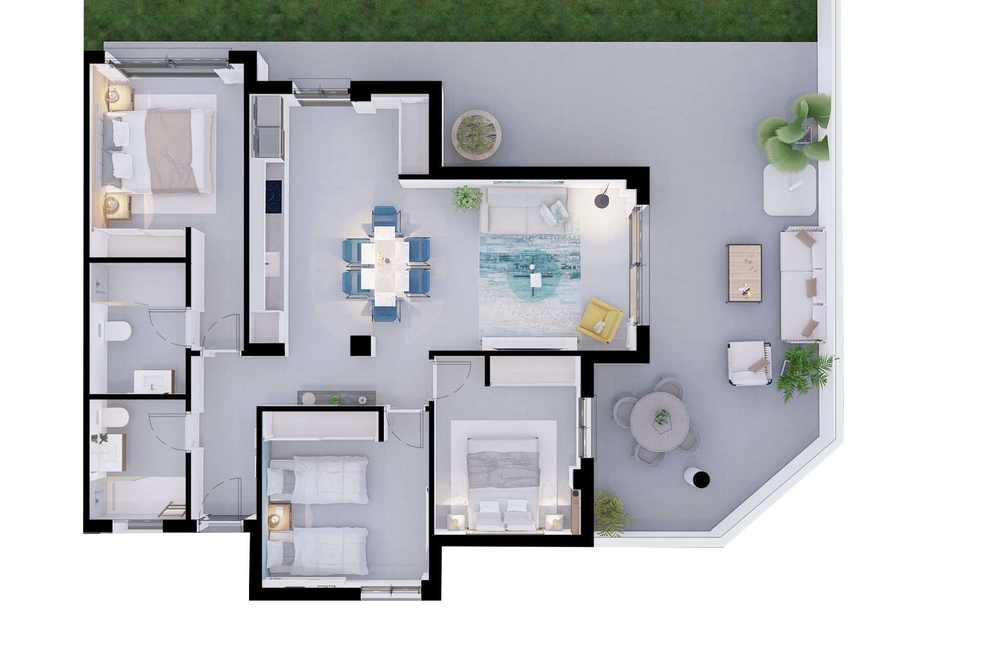 Новое здание - Áticos -
La Villajoyosa / Vila Joiosa - 03570